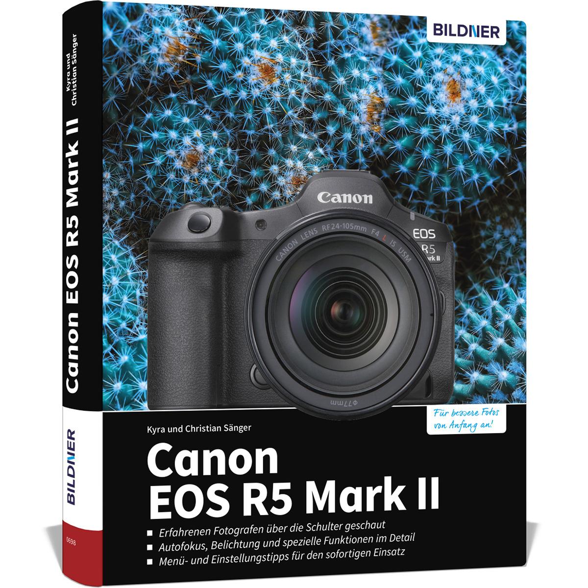 Vorderes Coverbild Canon EOS R5 Mark II - Das umfangreiche Praxisbuch zu Ihrer Profi-Kamera