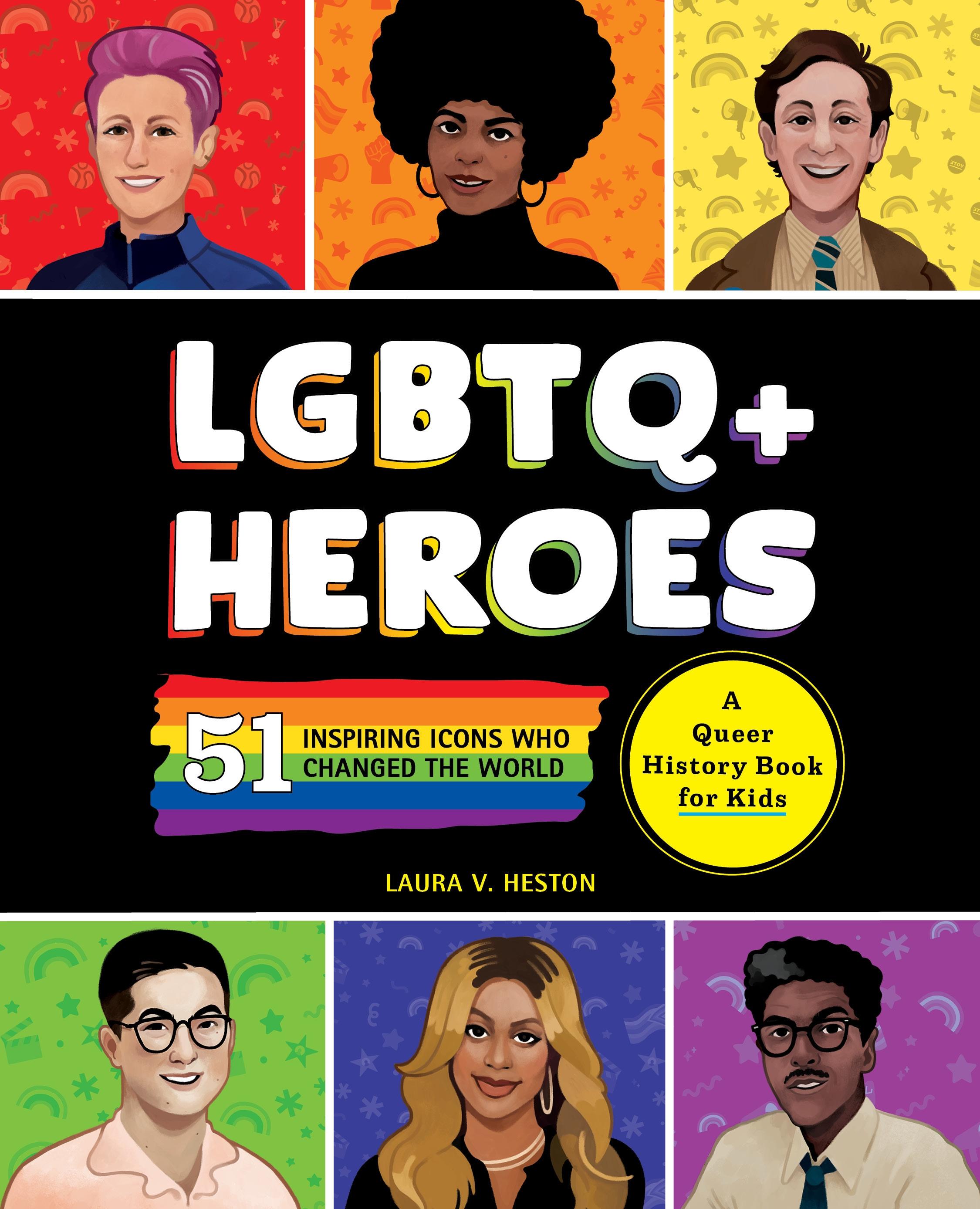 Vorderes Coverbild LGBTQ+ Heroes