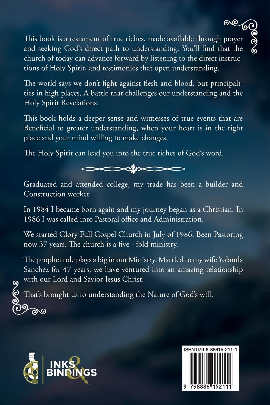Rückseitencover God's Direct Spiritual Teachings and Testimonies