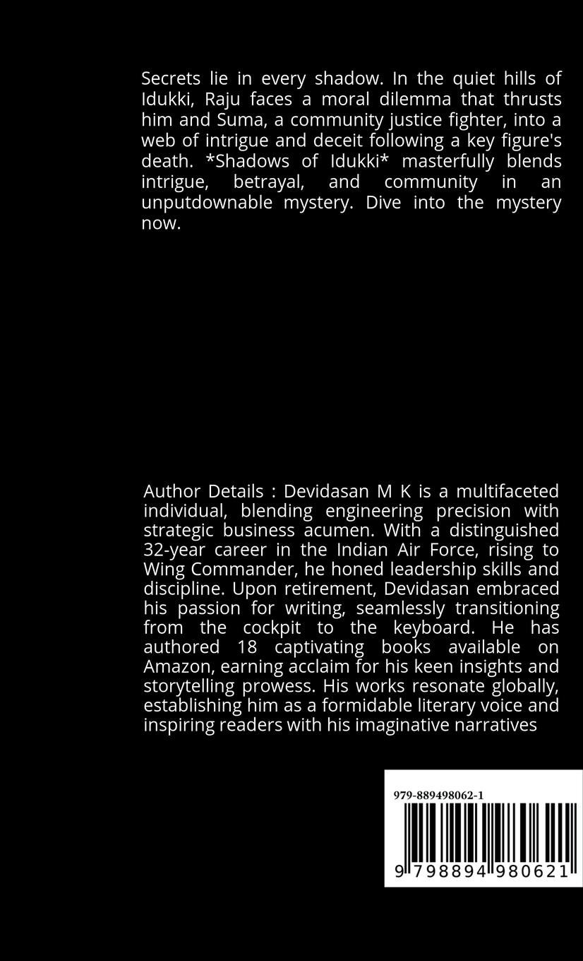 Rückseitencover Shadows of Betrayal