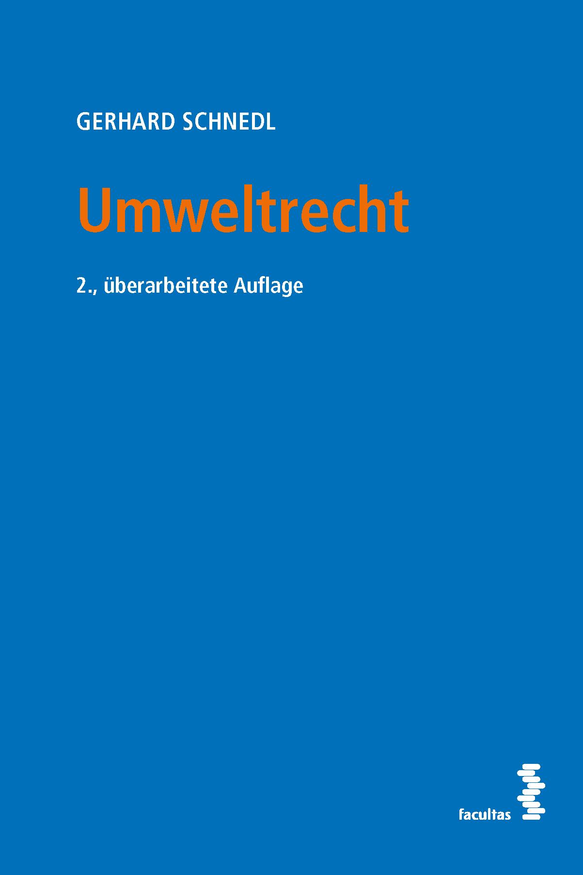 Vorderes Coverbild Umweltrecht
