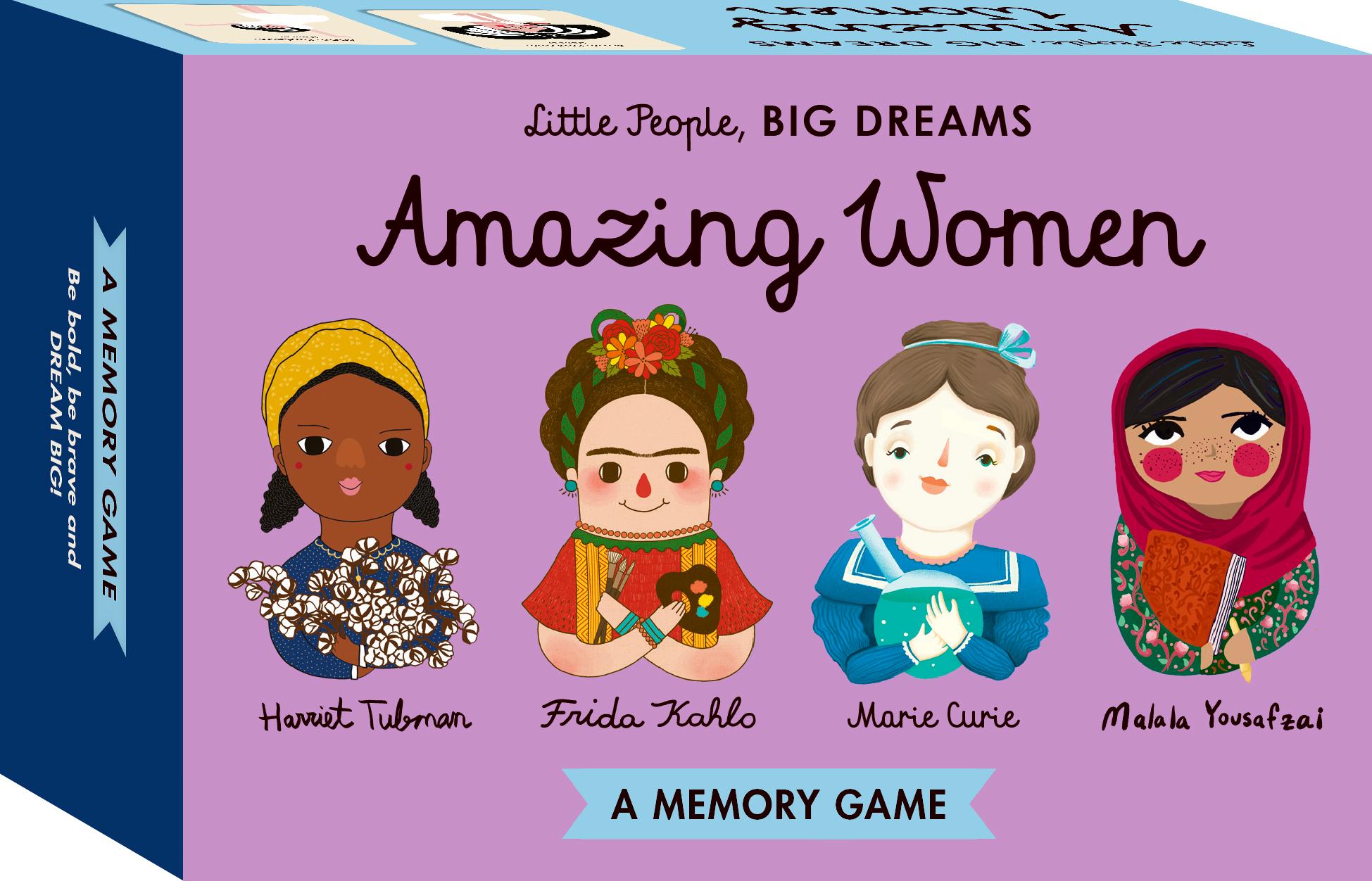 Vorderes Coverbild Little People, BIG DREAMS Amazing Women Memory Game