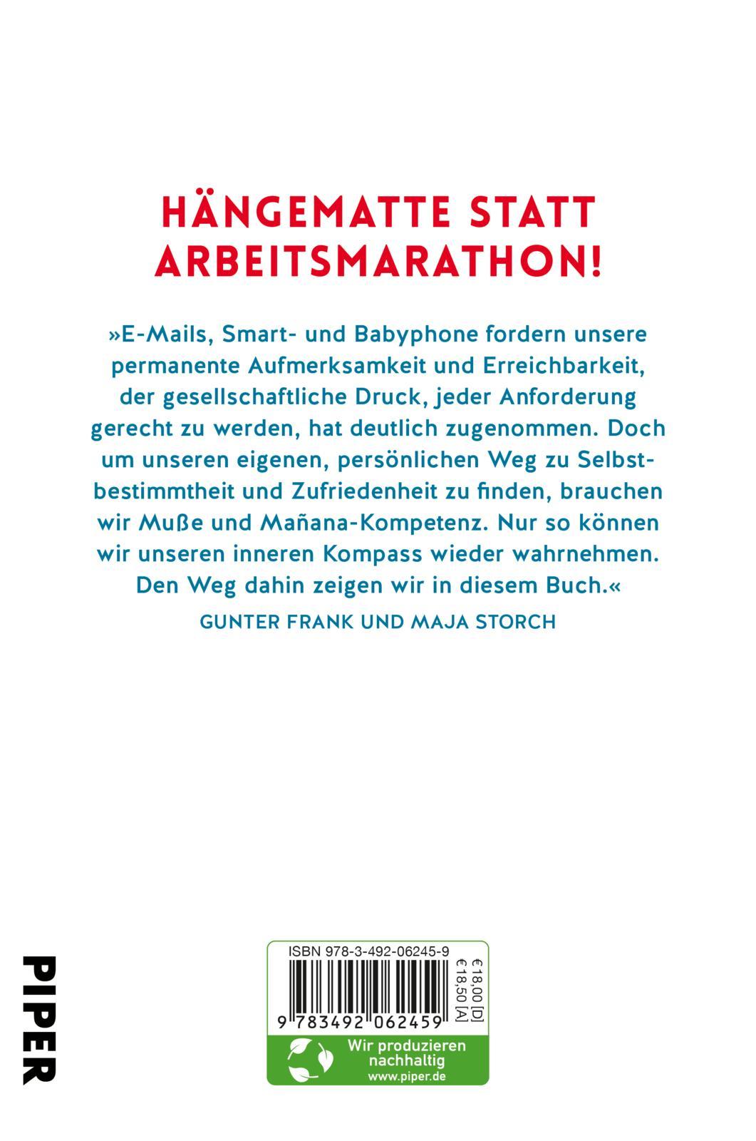 Rückseitencover Die Mañana-Kompetenz