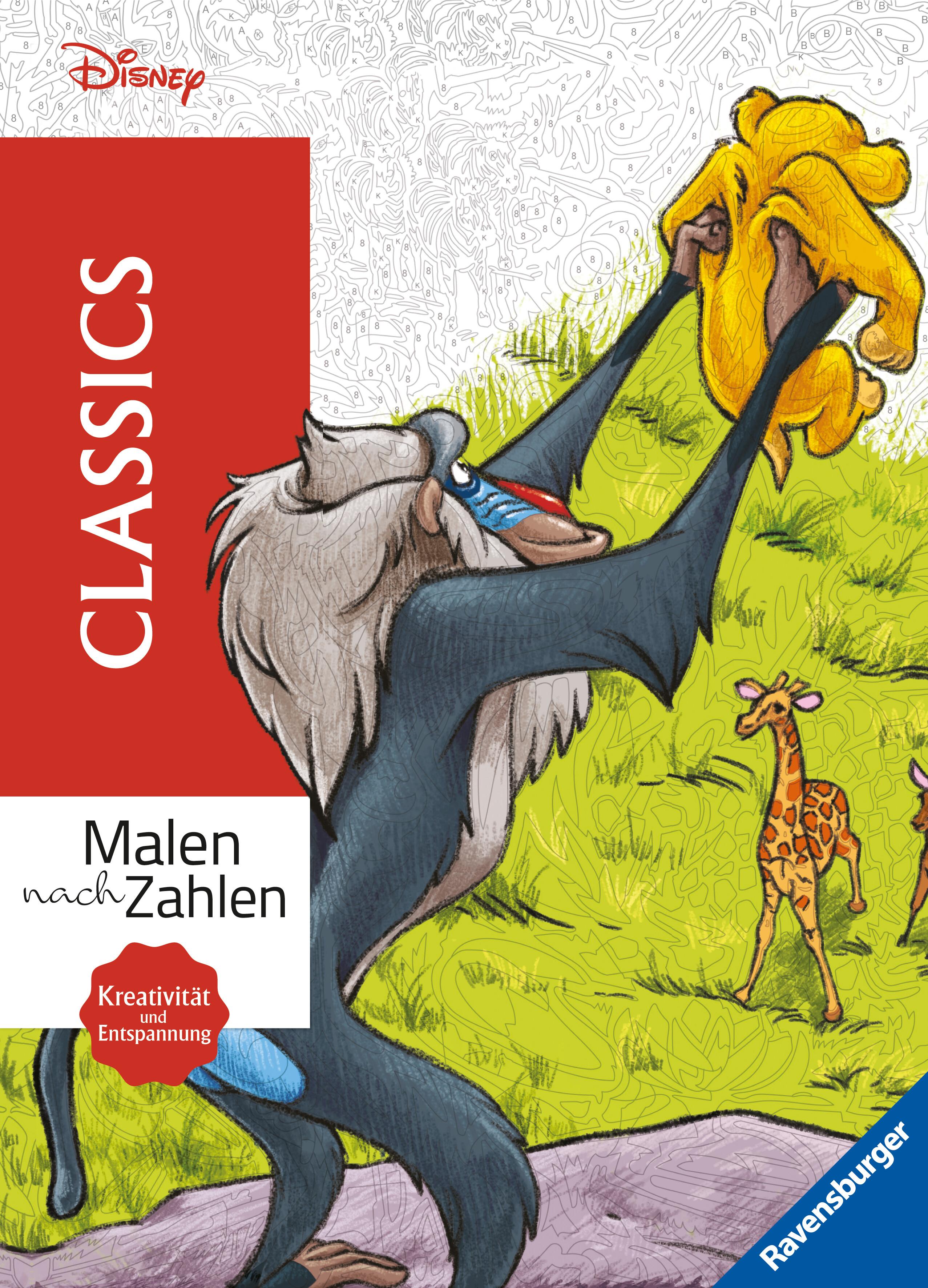 Vorderes Coverbild Disney - Malen nach Zahlen: Classics