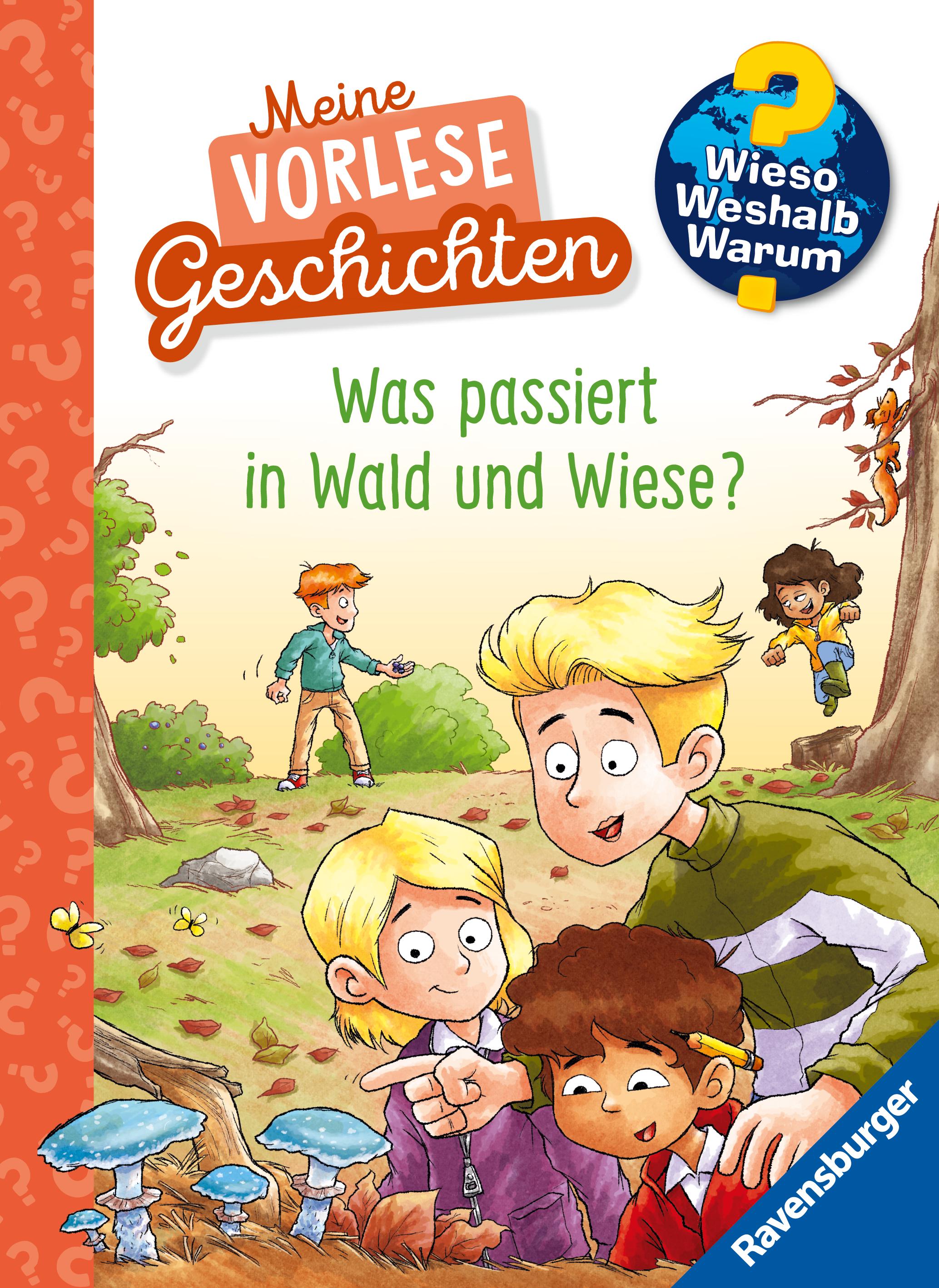 Vorderes Coverbild Wieso? Weshalb? Warum? Meine Vorlesegeschichten, Band 2 - Was passiert in Wald und Wiese?