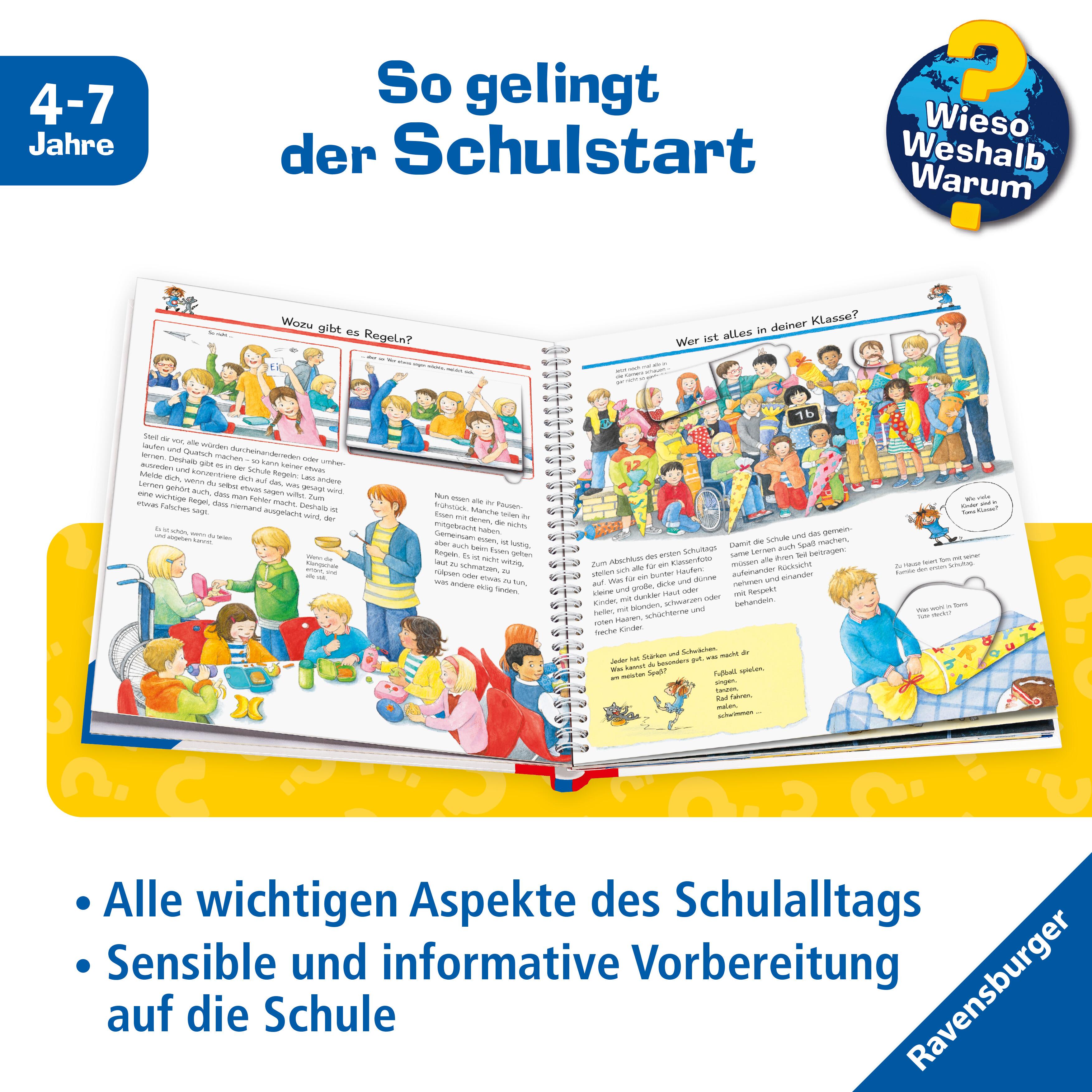 Beispielinhalt (Bild) Wieso? Weshalb? Warum? Band 14 - Ich komme in die Schule