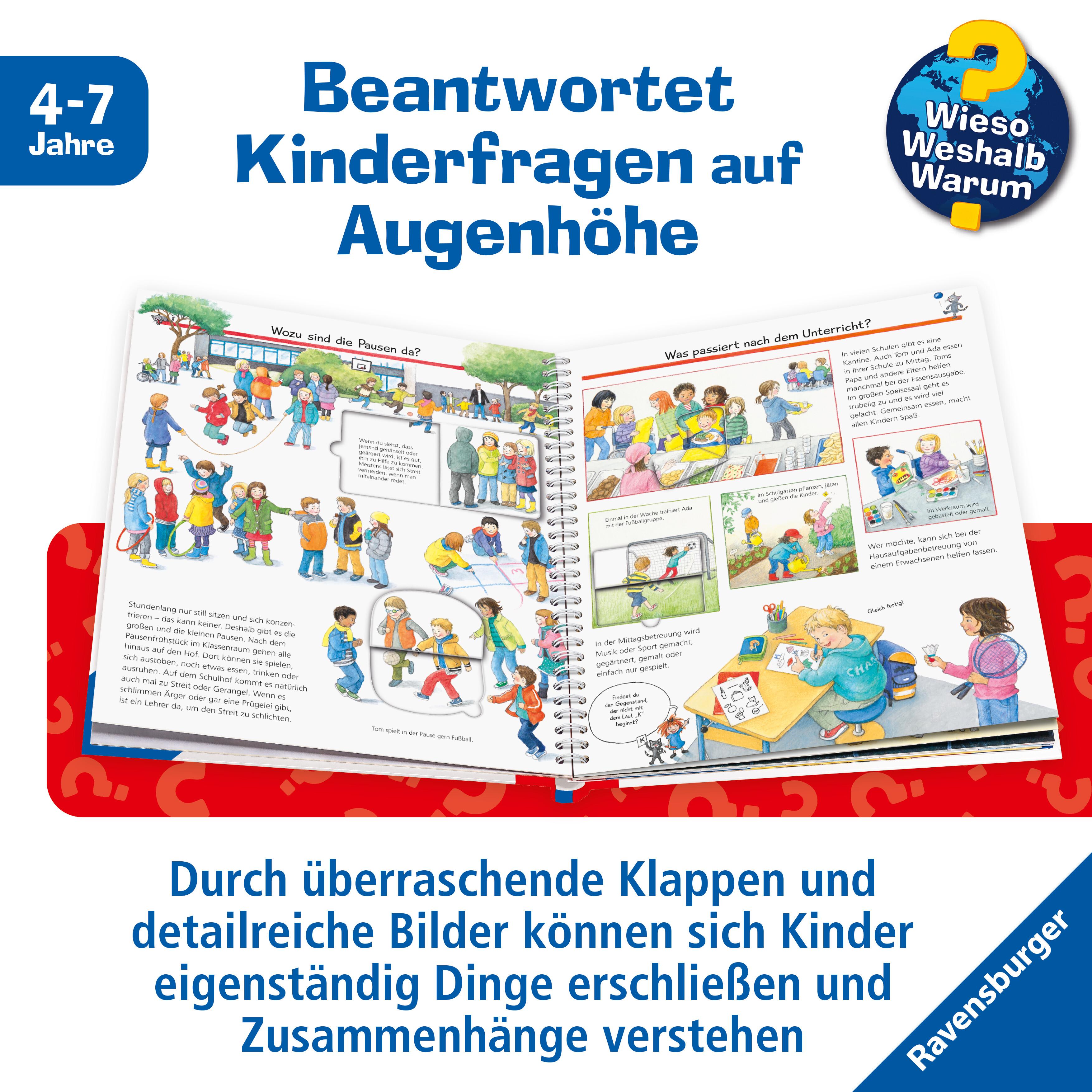 Beispielinhalt (Bild) Wieso? Weshalb? Warum? Band 14 - Ich komme in die Schule
