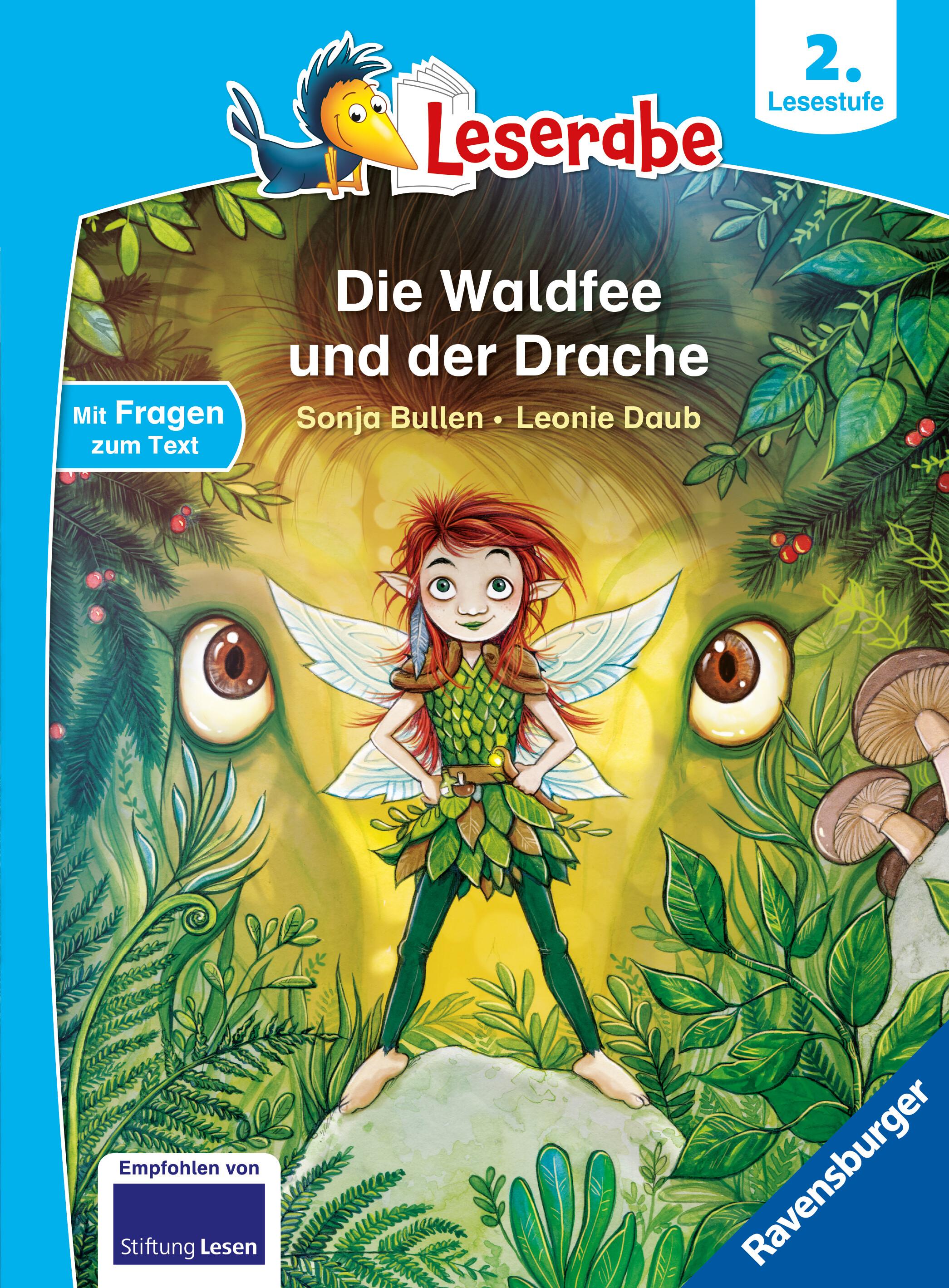 Vorderes Coverbild Leserabe 2. Lesestufe - Die Waldfee und der Drache
