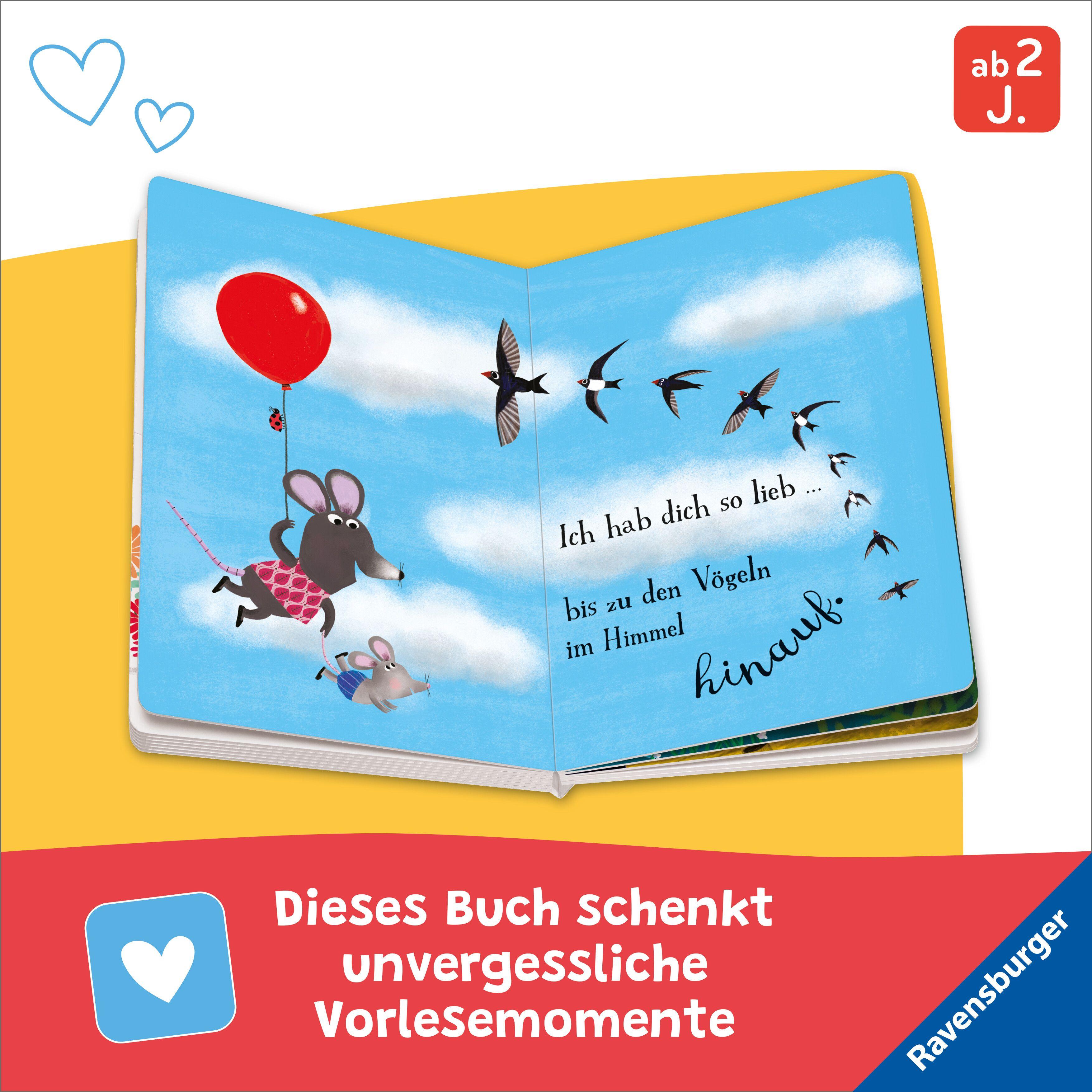 Beispielinhalt (Bild) Ich hab dich lieb ... ein bisschen, sehr und noch viel mehr!