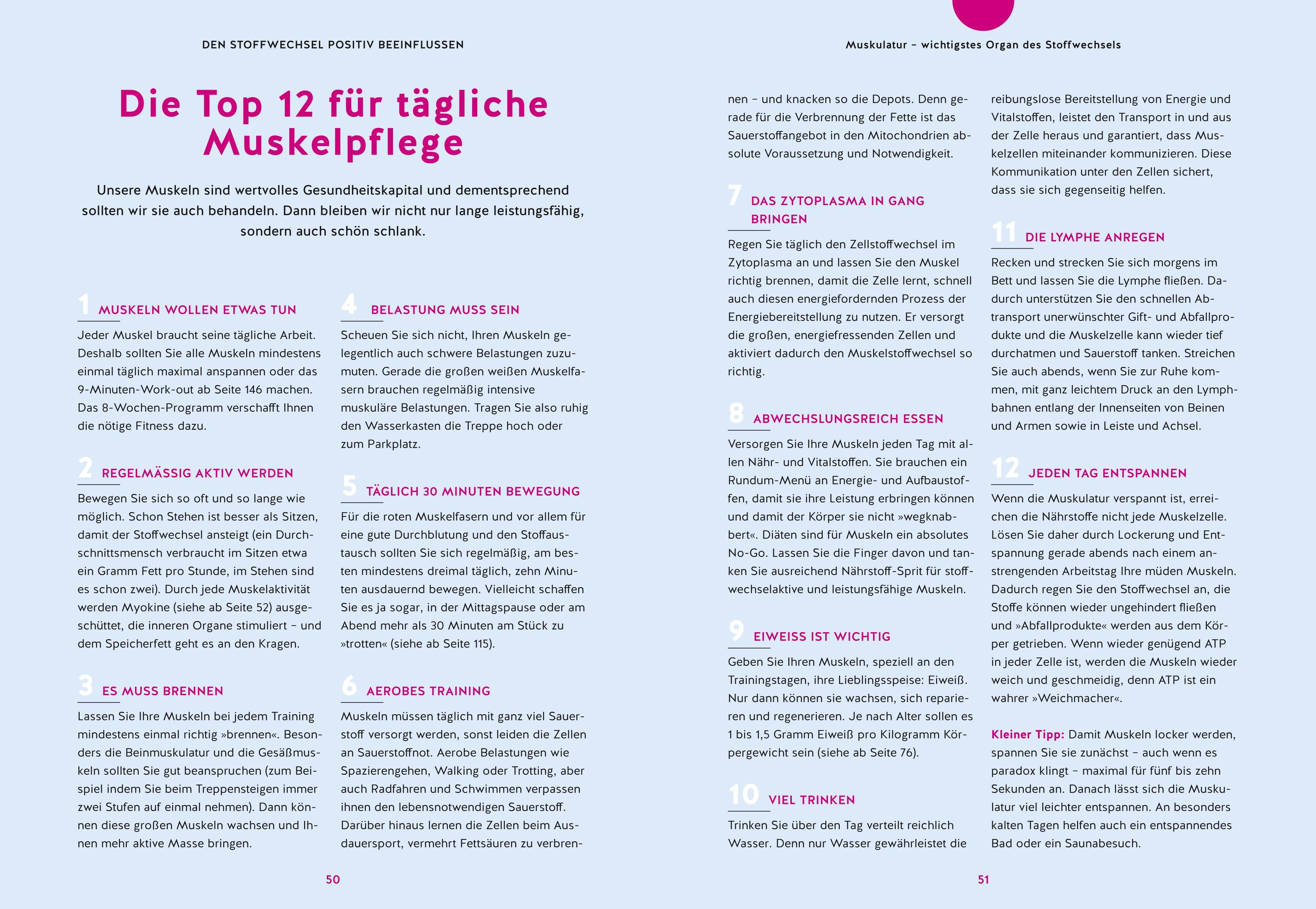 Beispielinhalt (Bild) Stoffwechsel-Reset