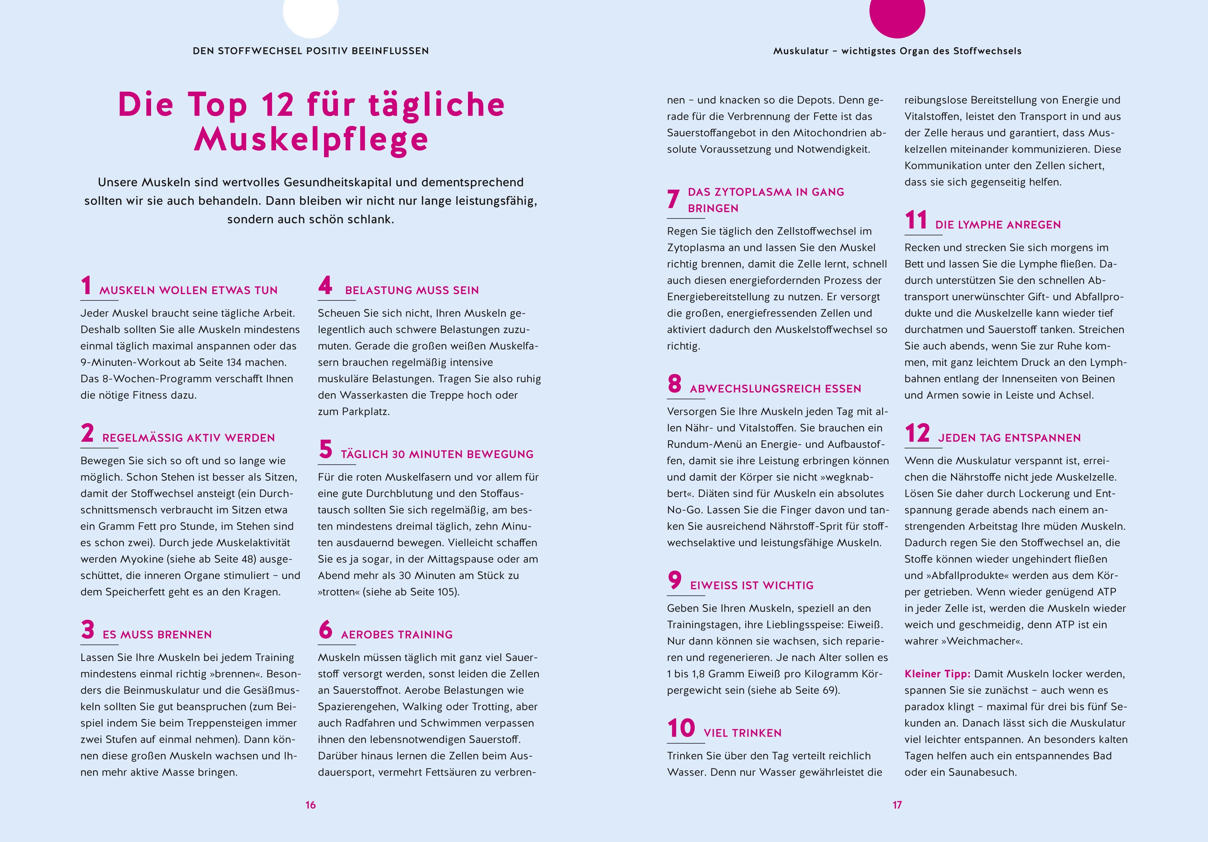 Beispielinhalt (Bild) Stoffwechsel-Reset