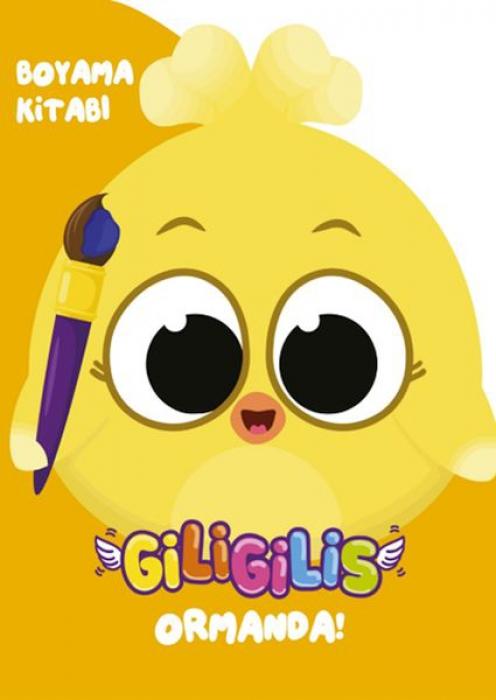Vorderes Coverbild Giligilis Ormanda - Boyama Kitabi Serisi