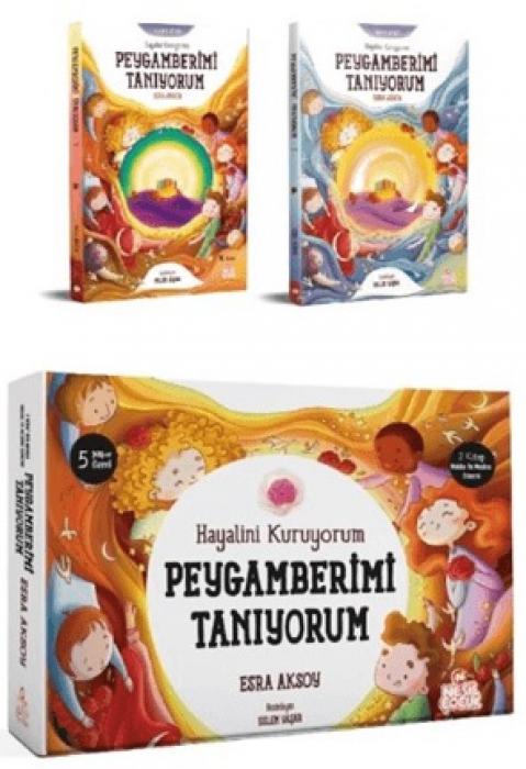 Vorderes Coverbild Hayalini Kuruyorum - Peygamberimi Taniyorum Seti - 2 Kitap Takim