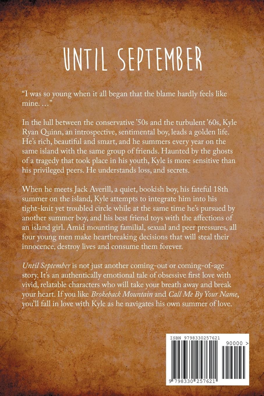 Rückseitencover Until September