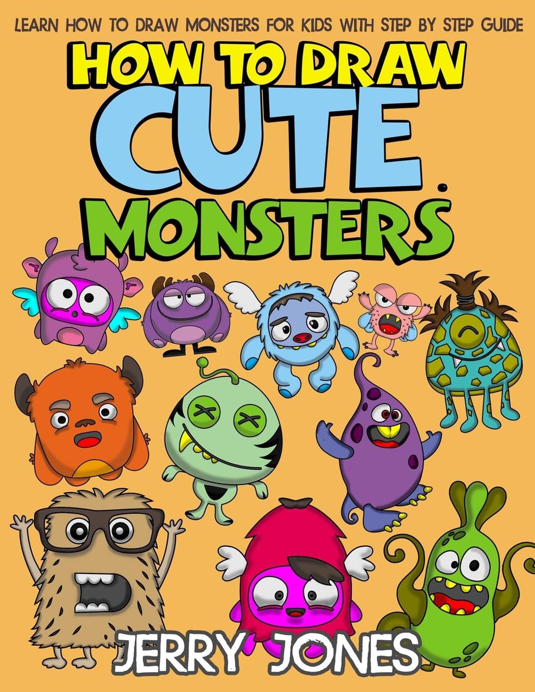 Vorderes Coverbild How to Draw Cute Monsters