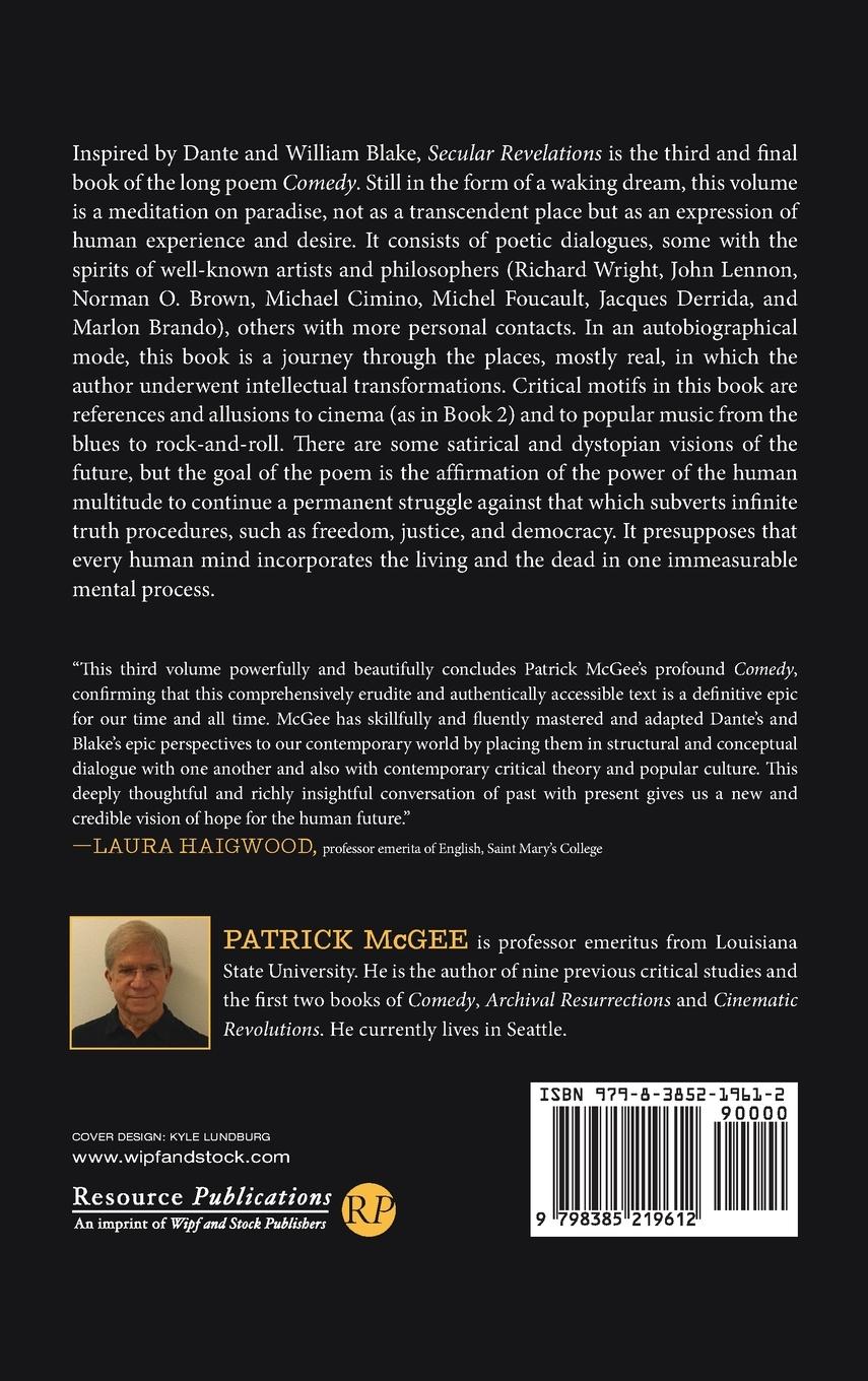 Rückseitencover Comedy, Book Three