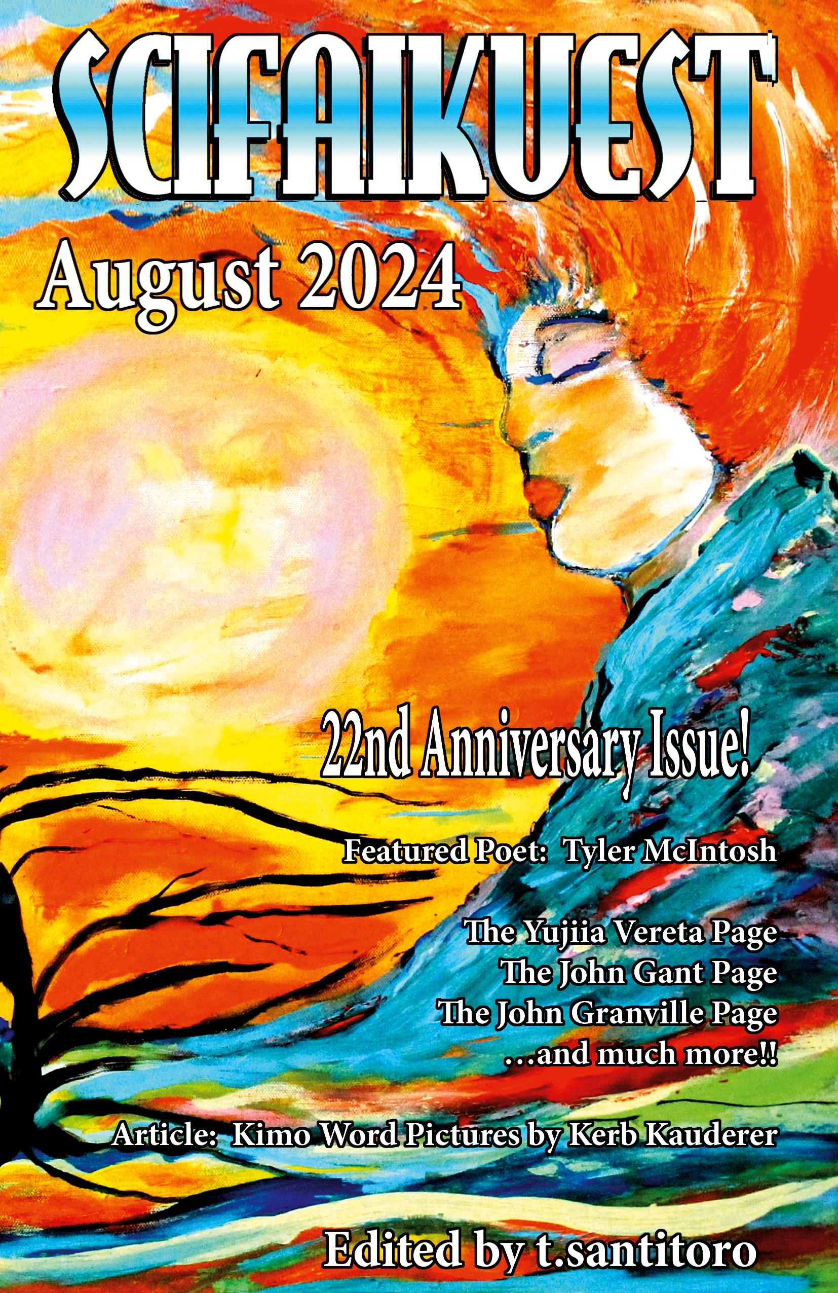 Vorderes Coverbild Scifaikuest August 2024