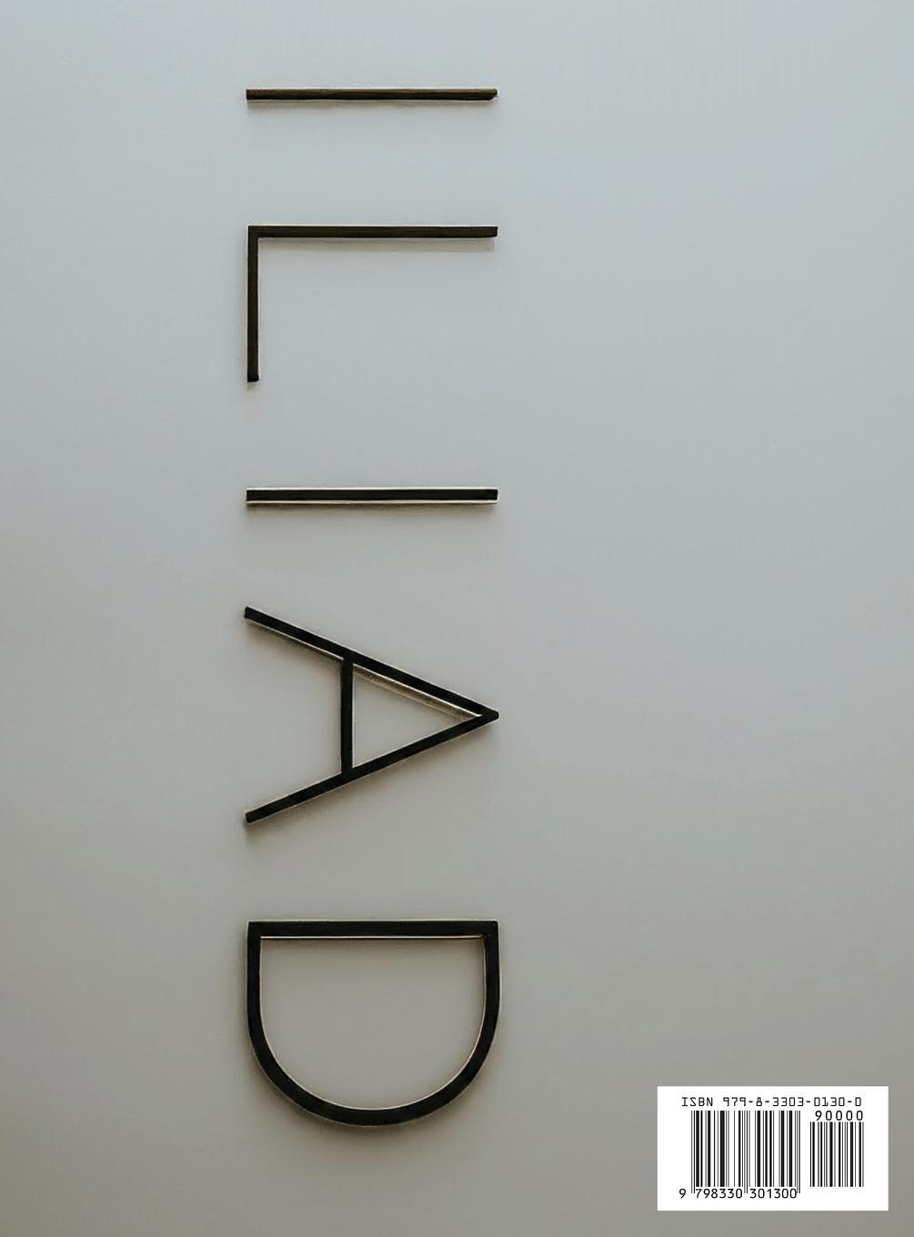 Rückseitencover The Iliad of Homer