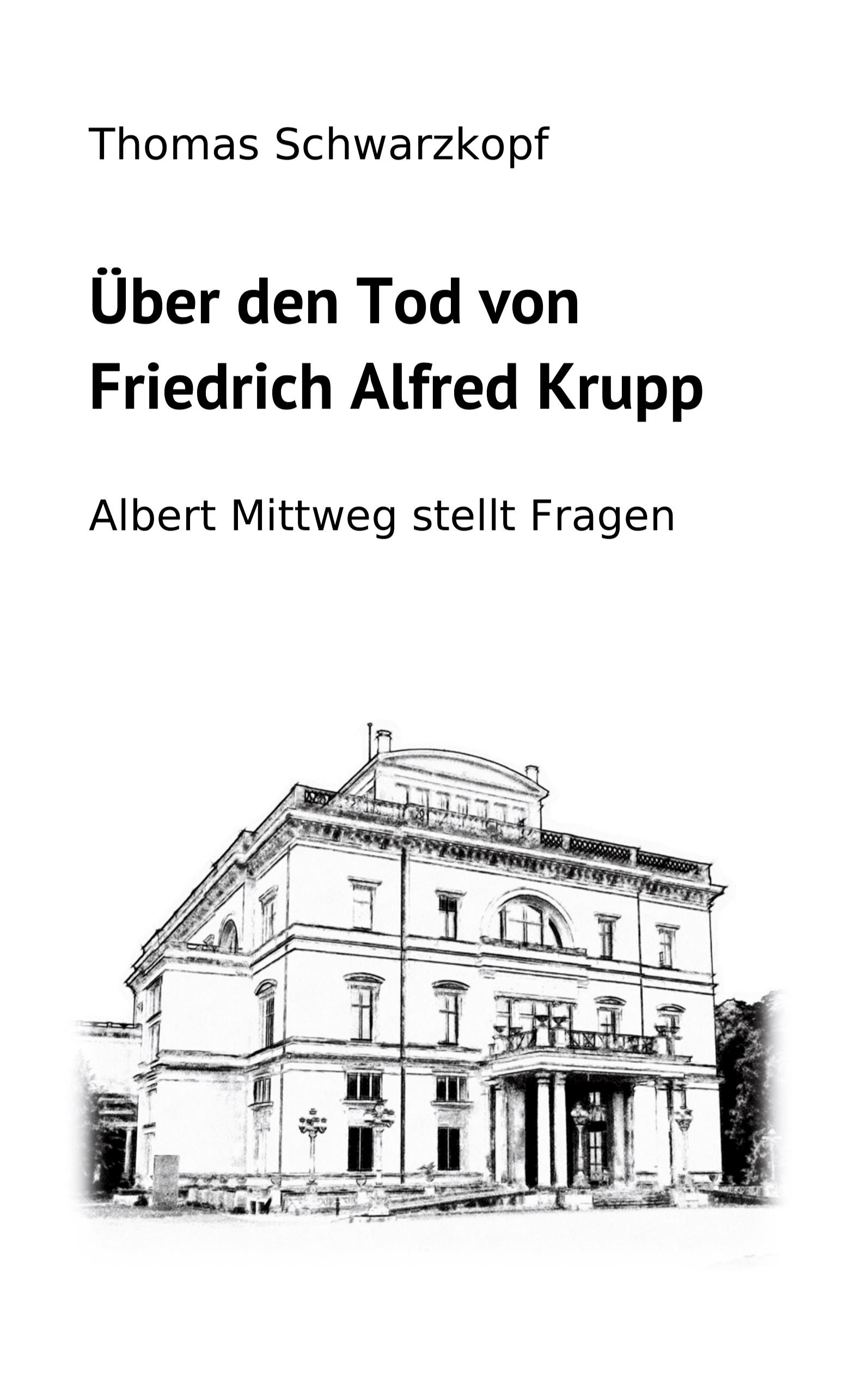 Vorderes Coverbild Über den Tod von Friedrich Alfred Krupp