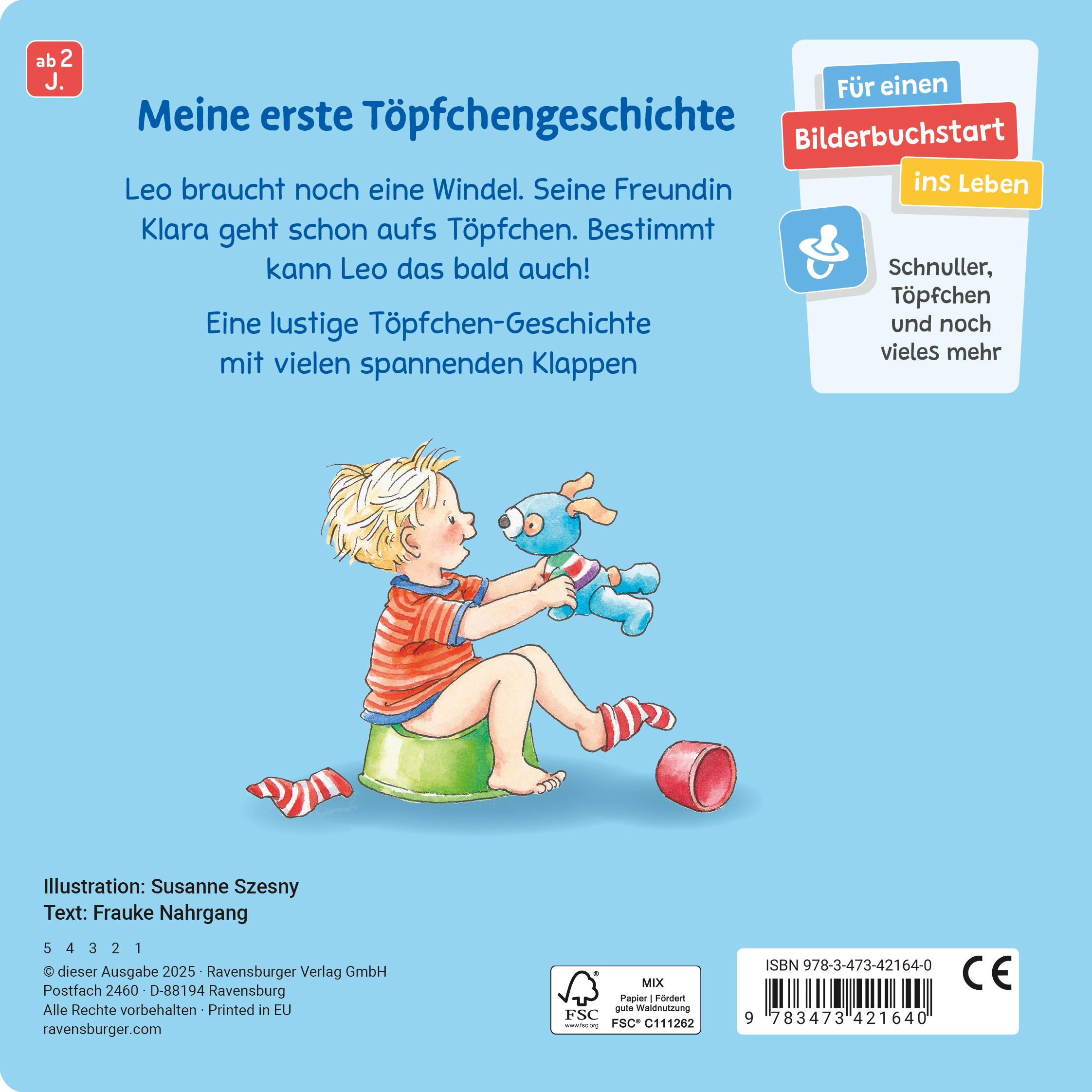Rückseitencover Aufs Töpfchen gehen ist pipileicht