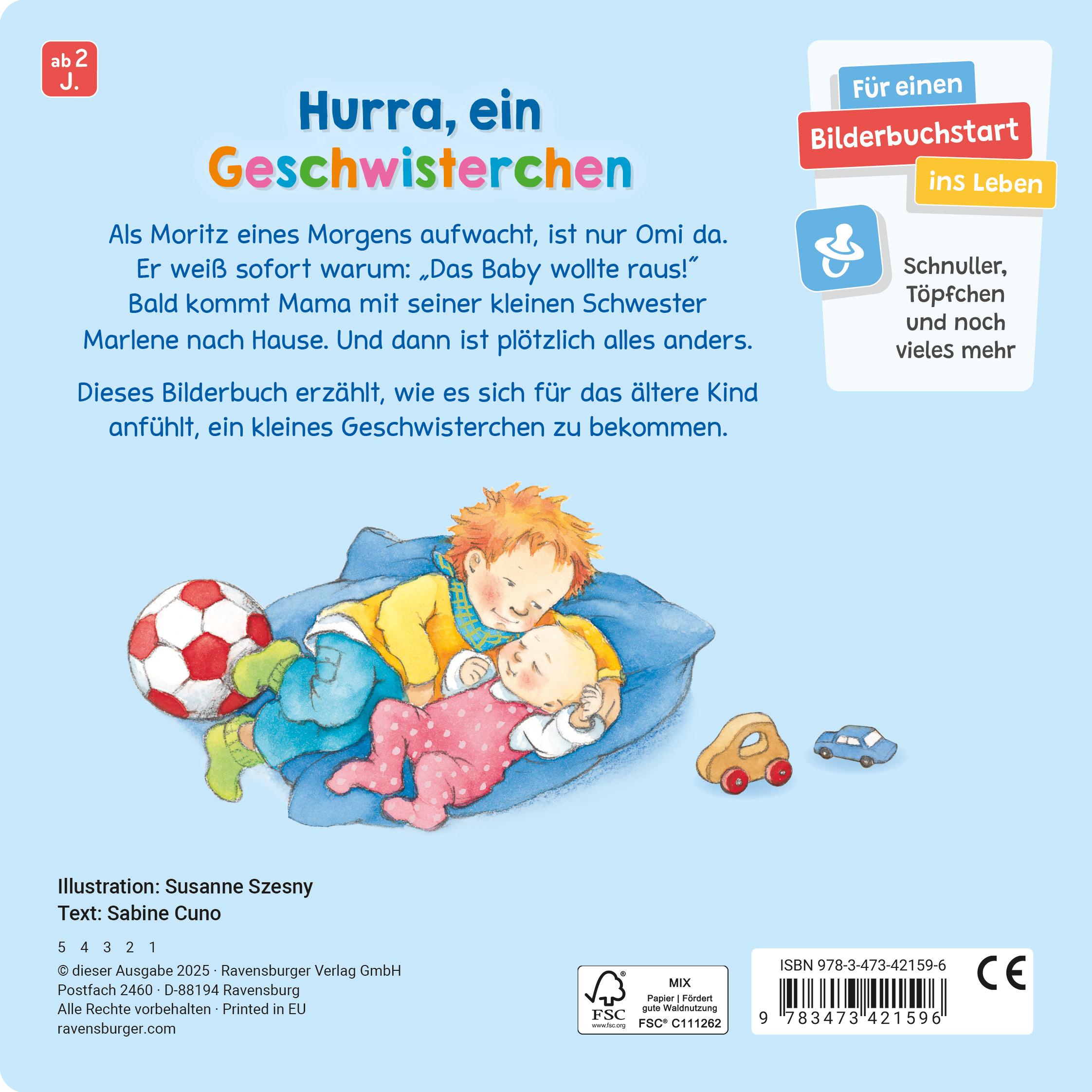 Rückseitencover Wir sind jetzt vier!