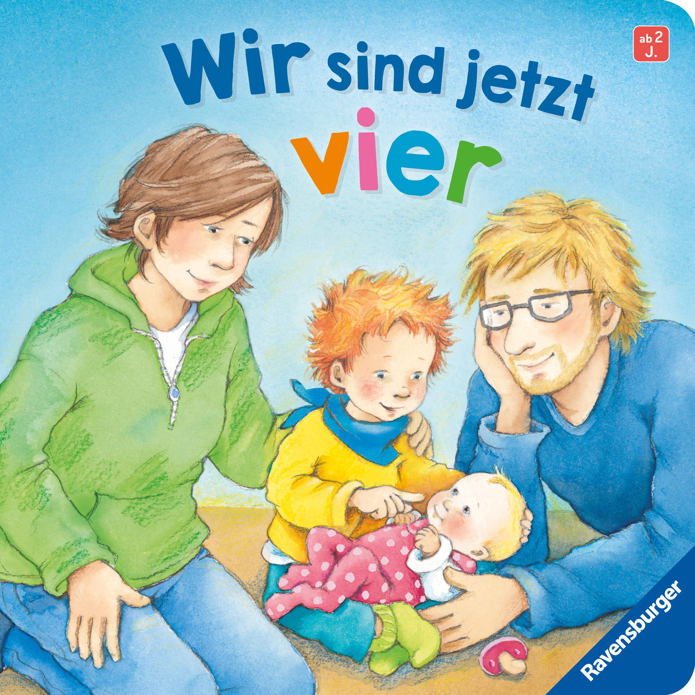 Vorderes Coverbild Wir sind jetzt vier!