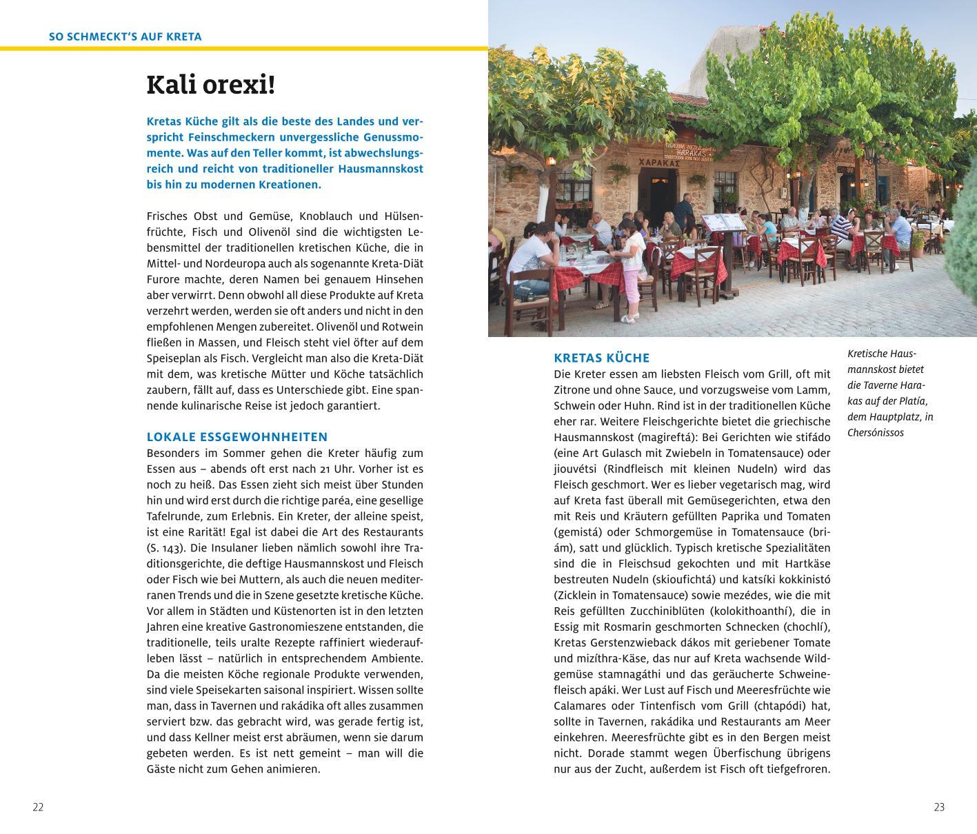 Beispielinhalt (Bild) ADAC Reiseführer plus Kreta