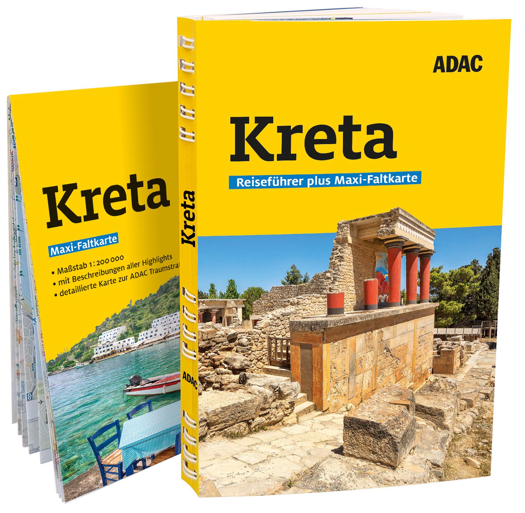 Vorderes Coverbild ADAC Reiseführer plus Kreta