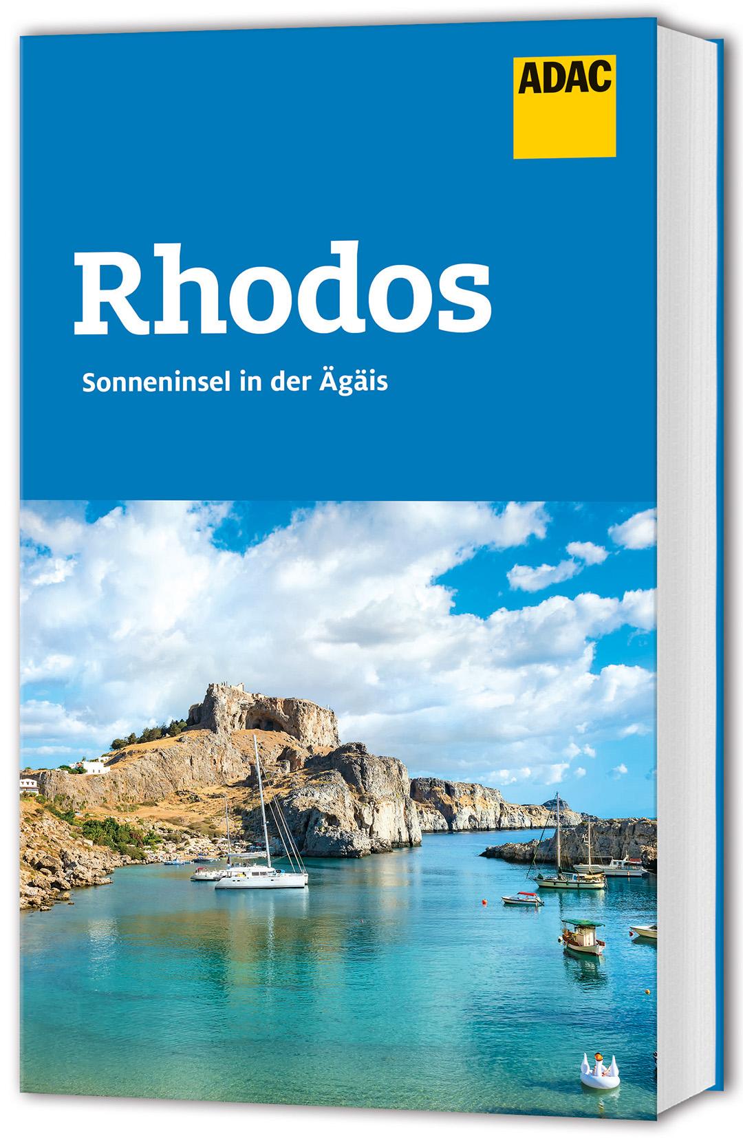 Vorderes Coverbild ADAC Reiseführer Rhodos