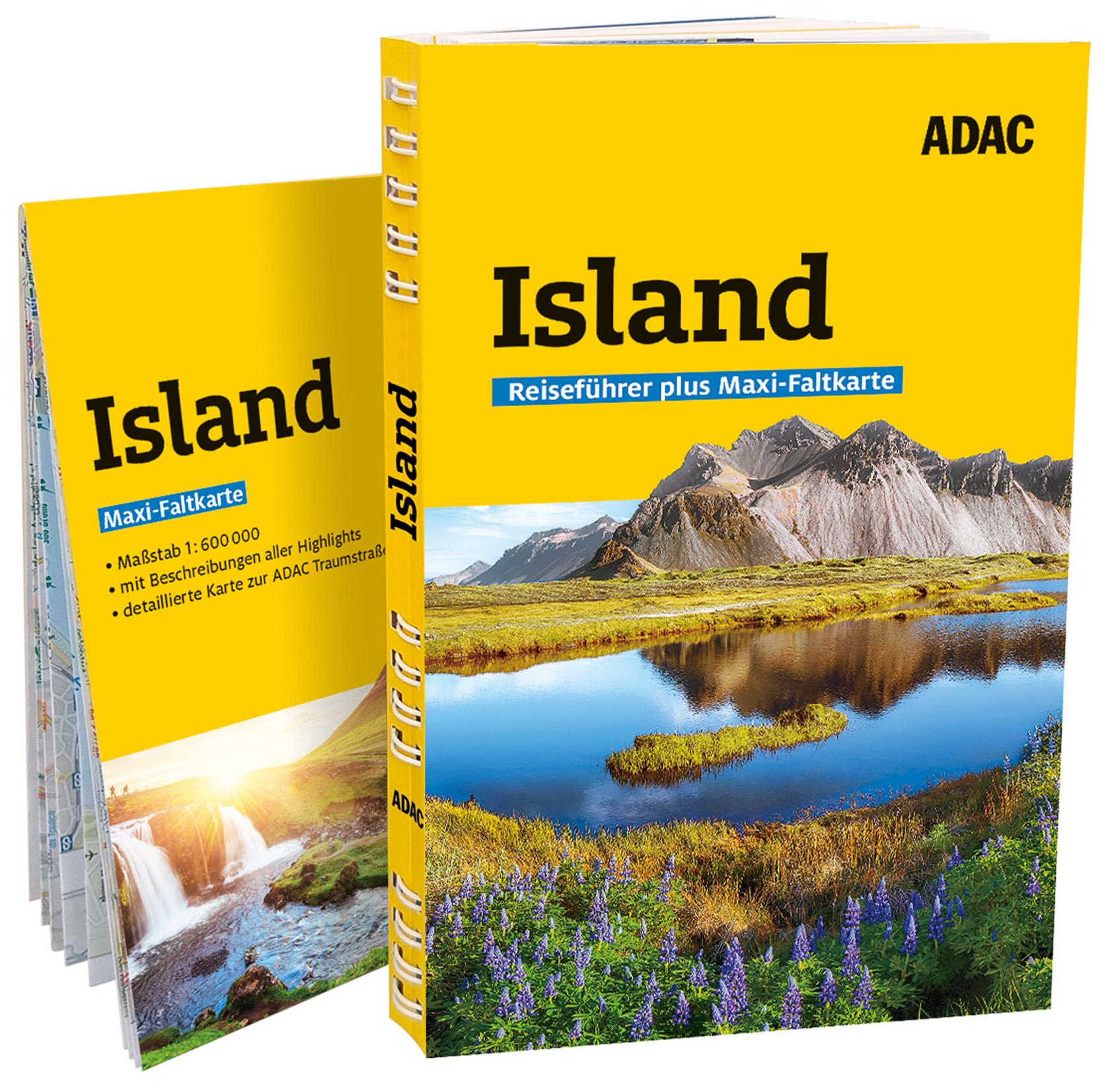 Vorderes Coverbild ADAC Reiseführer plus Island