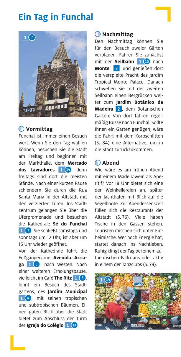 Beispielinhalt (Bild) ADAC Reiseführer plus Madeira und Porto Santo