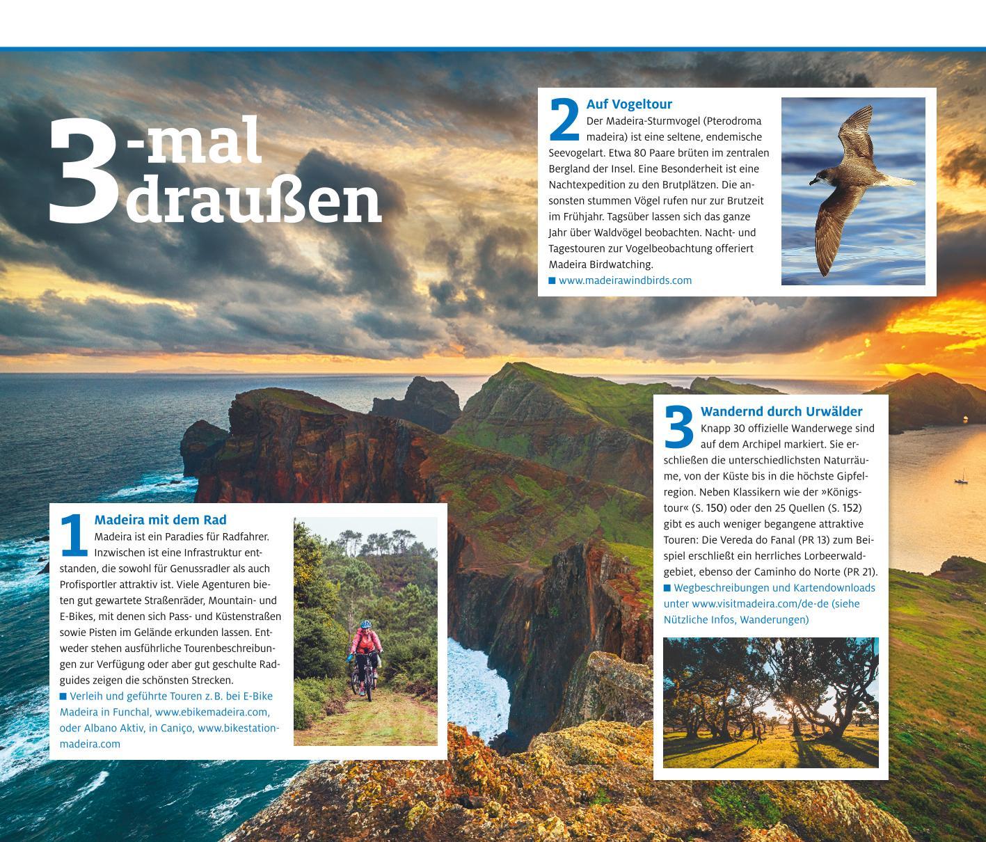 Beispielinhalt (Bild) ADAC Reiseführer plus Madeira und Porto Santo