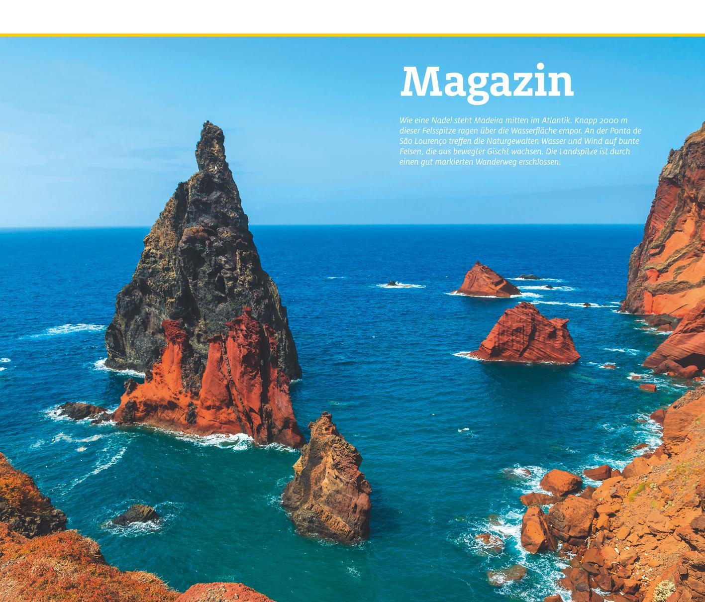Beispielinhalt (Bild) ADAC Reiseführer plus Madeira und Porto Santo