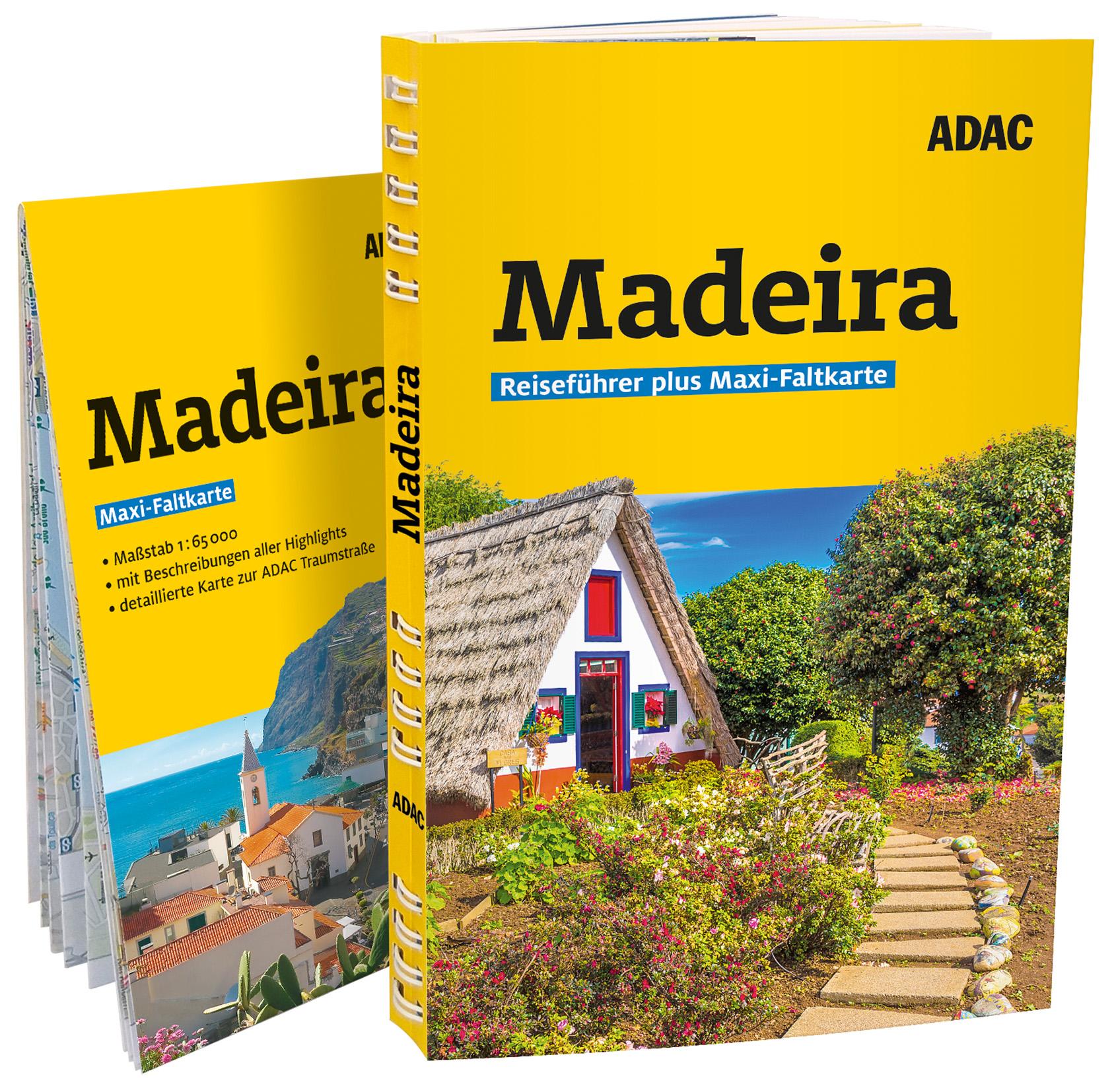 Vorderes Coverbild ADAC Reiseführer plus Madeira und Porto Santo