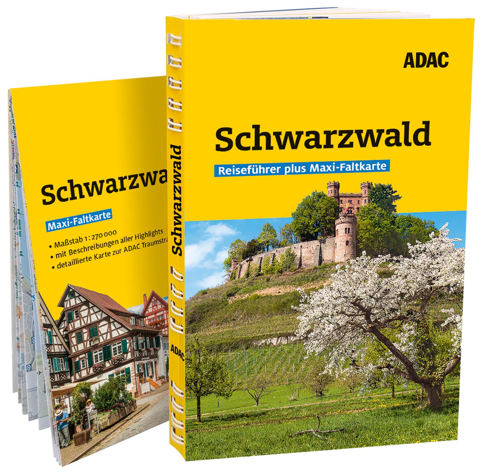 Vorderes Coverbild ADAC Reiseführer plus Schwarzwald