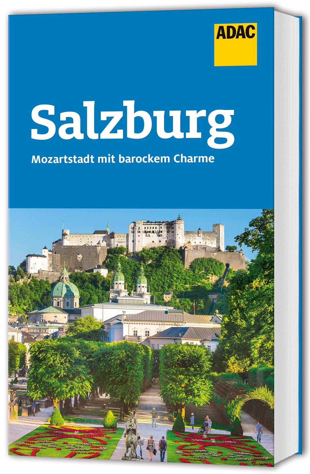 Vorderes Coverbild ADAC Reiseführer Salzburg