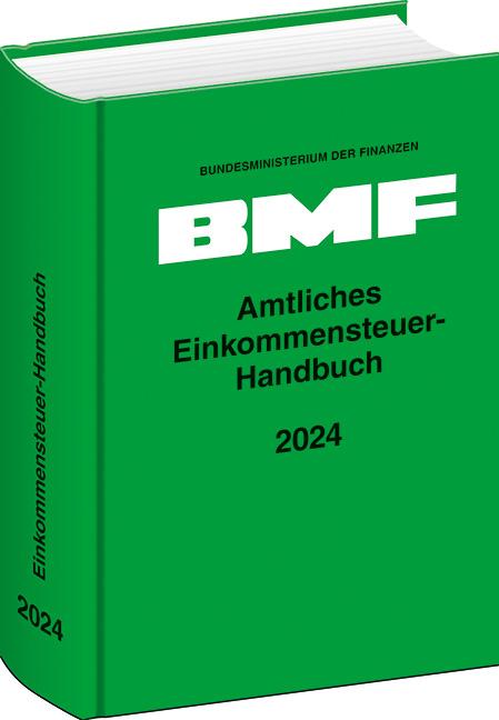 Vorderes Coverbild Amtliches Einkommensteuer-Handbuch 2024