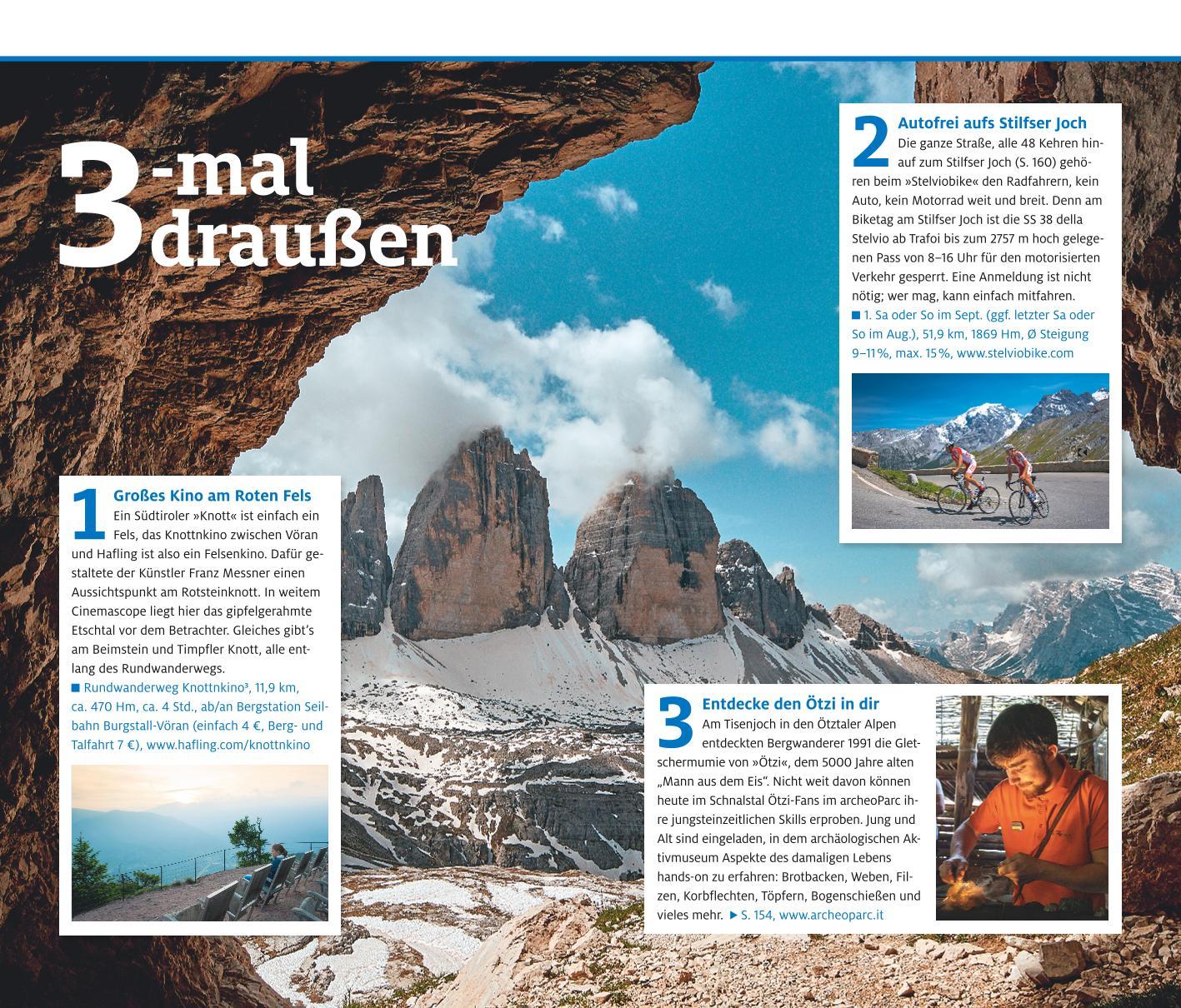 Beispielinhalt (Bild) ADAC Reiseführer plus Südtirol