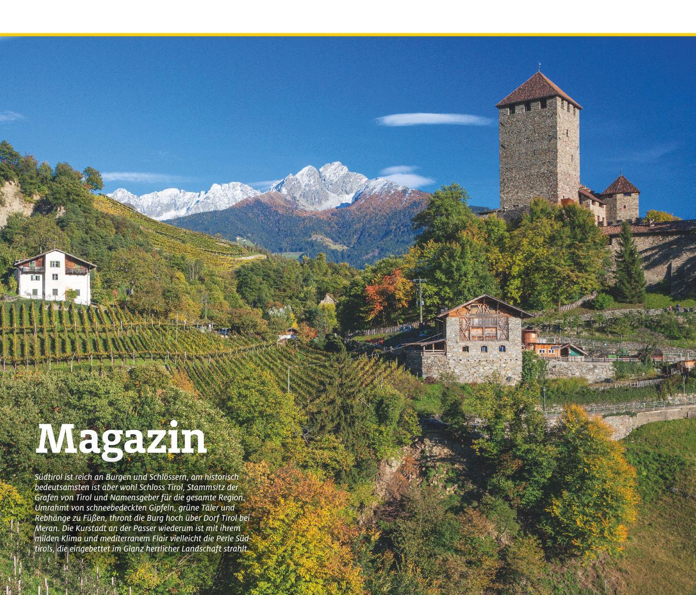 Beispielinhalt (Bild) ADAC Reiseführer plus Südtirol