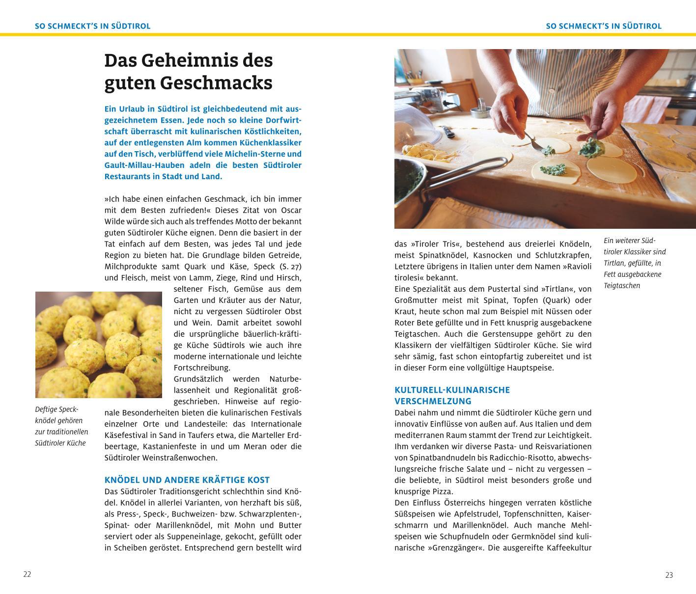 Beispielinhalt (Bild) ADAC Reiseführer plus Südtirol