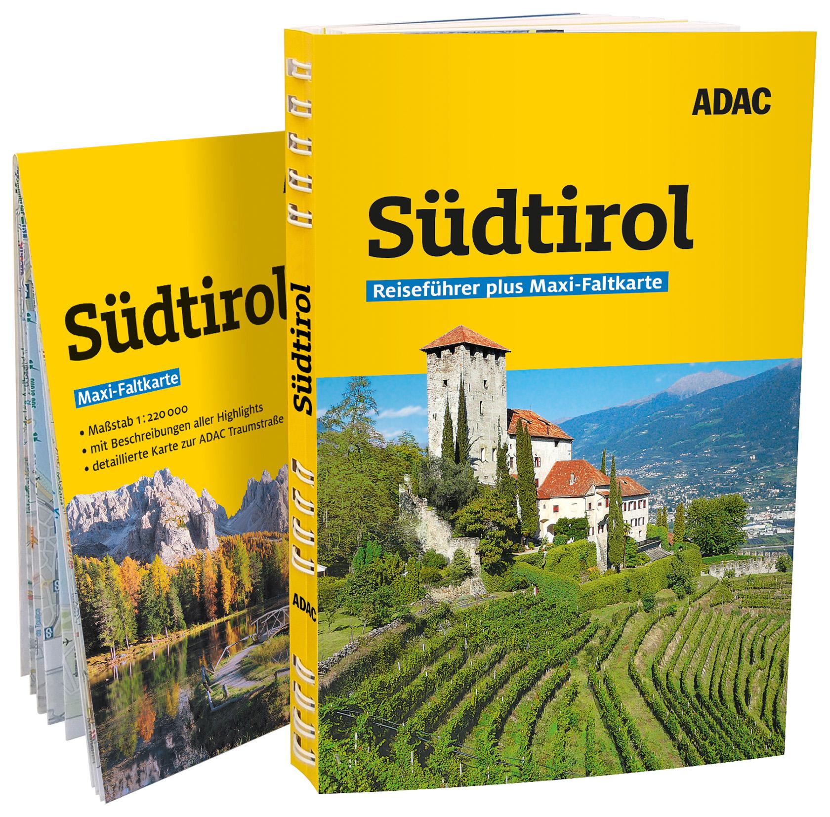 Vorderes Coverbild ADAC Reiseführer plus Südtirol