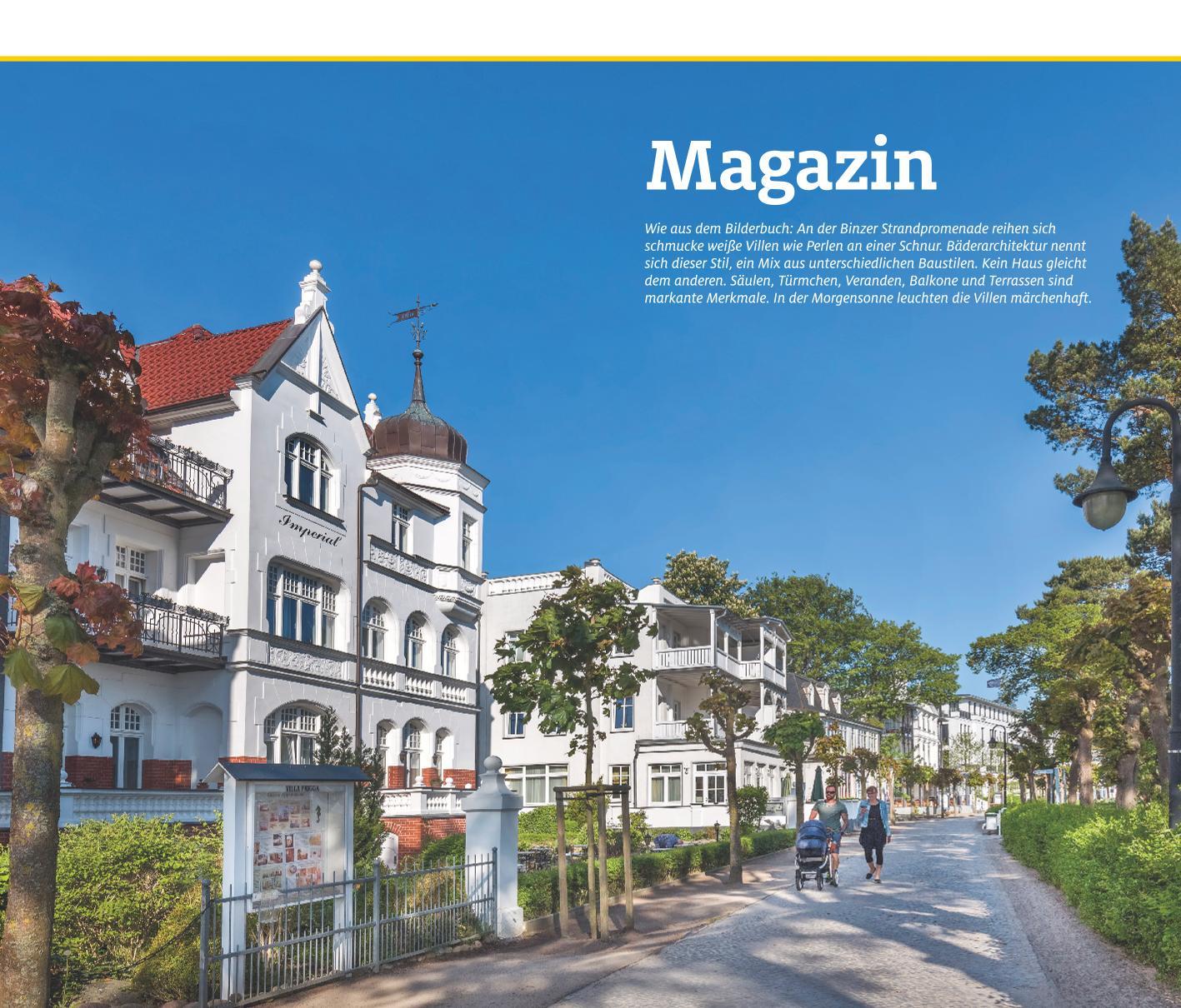 Beispielinhalt (Bild) ADAC Reiseführer plus Rügen mit Hiddensee und Stralsund