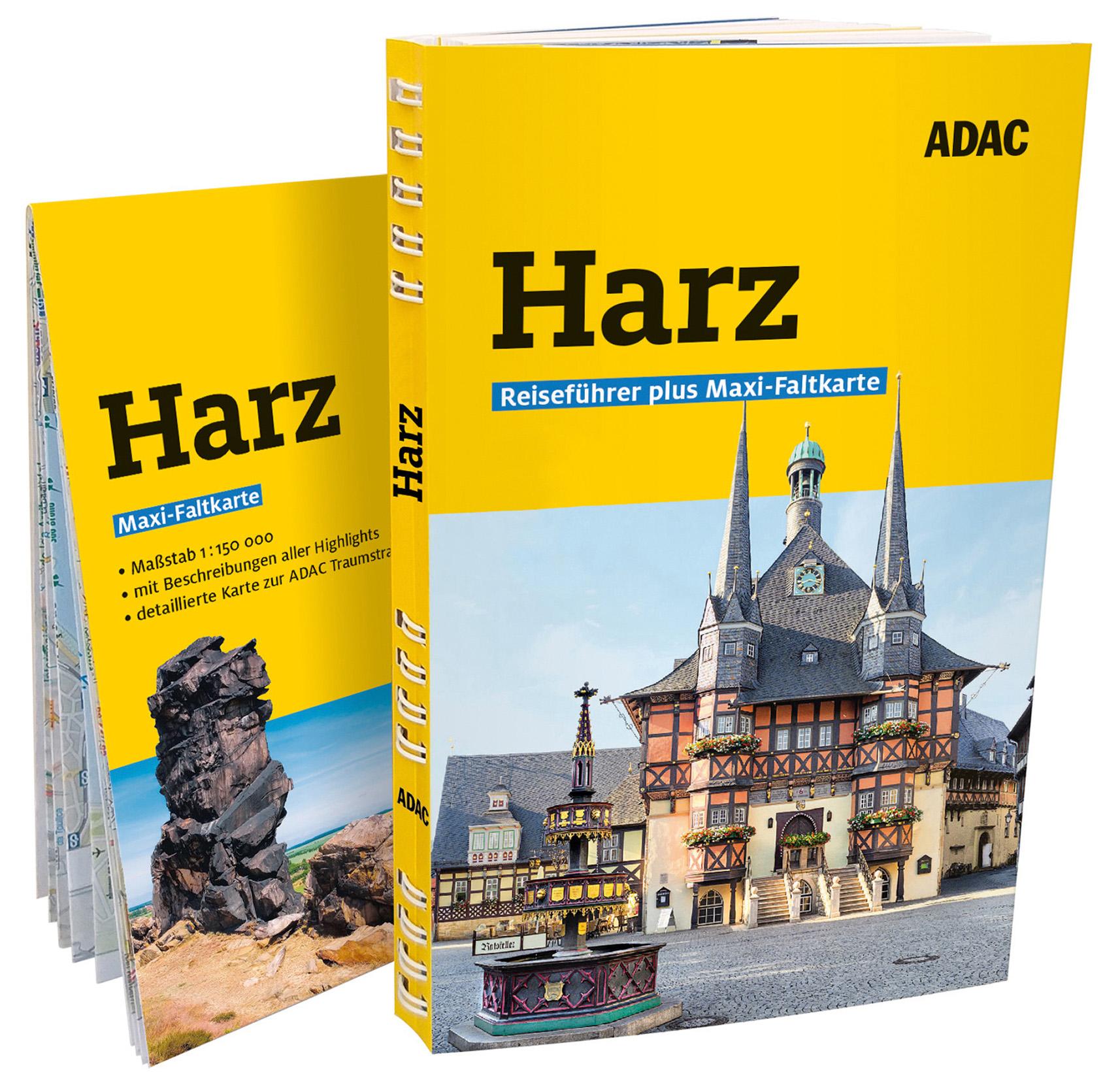 Vorderes Coverbild ADAC Reiseführer plus Harz