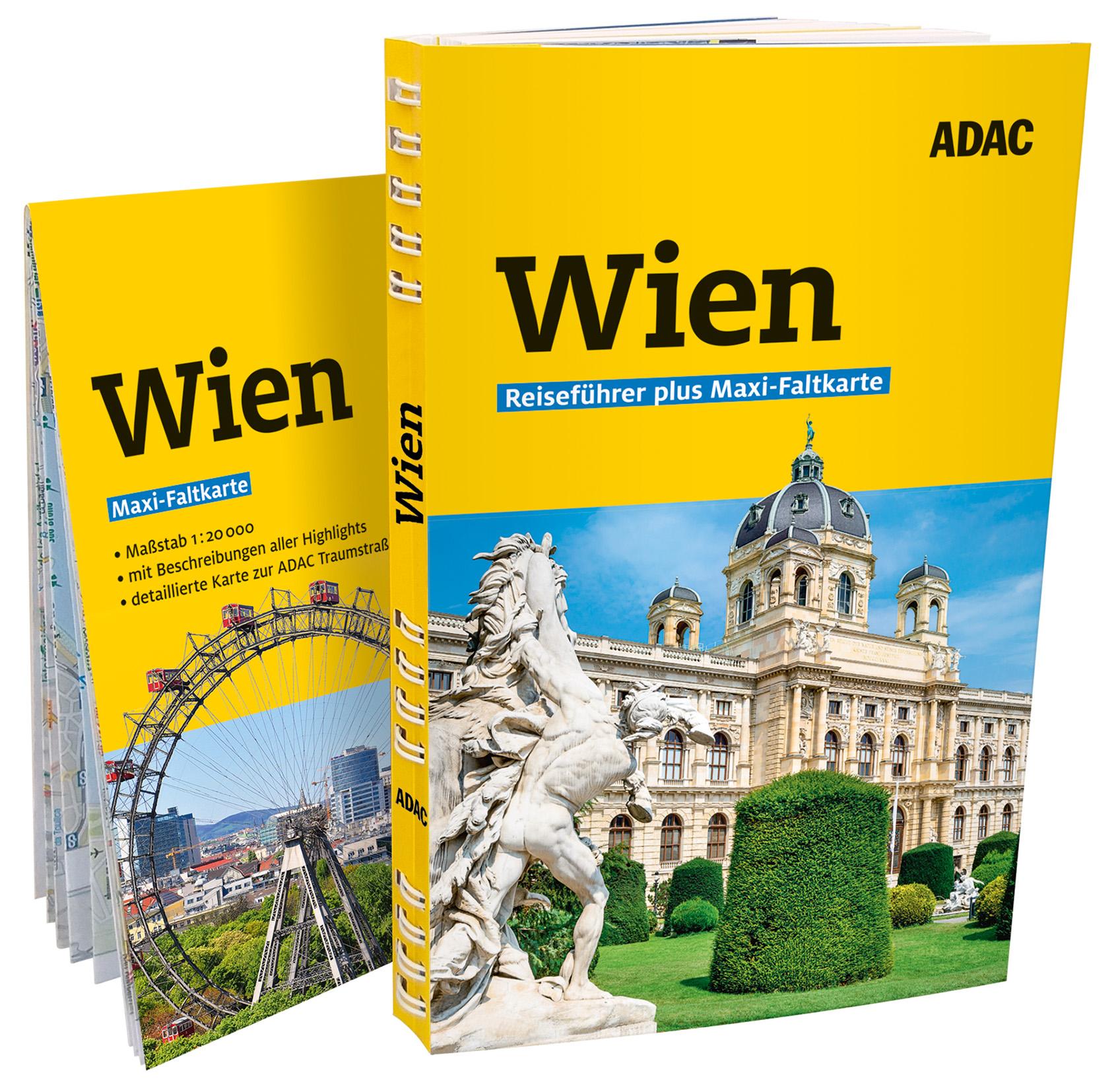 Vorderes Coverbild ADAC Reiseführer plus Wien