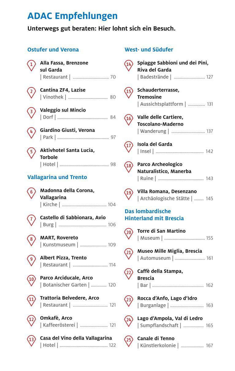Beispielinhalt (Bild) ADAC Reiseführer plus Gardasee