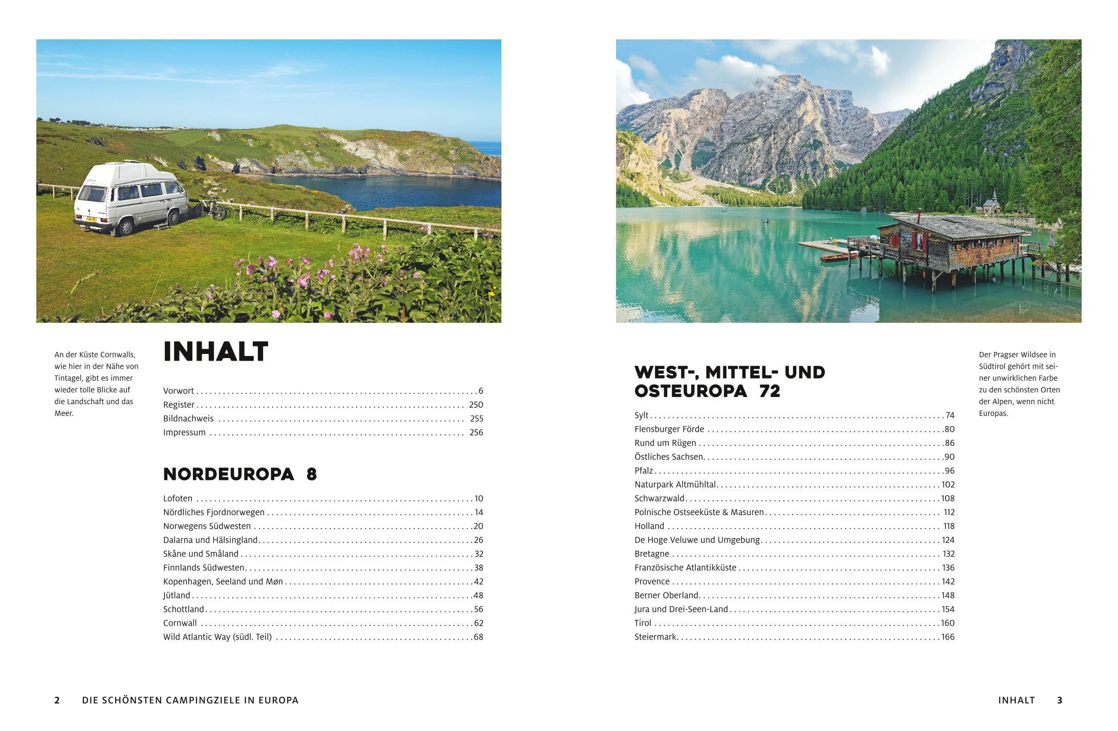 Beispielinhalt (Bild) Yes we camp! Europa