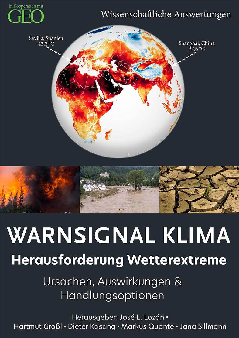 Vorderes Coverbild Warnsignal Klima: Herausforderung Wetterextreme
