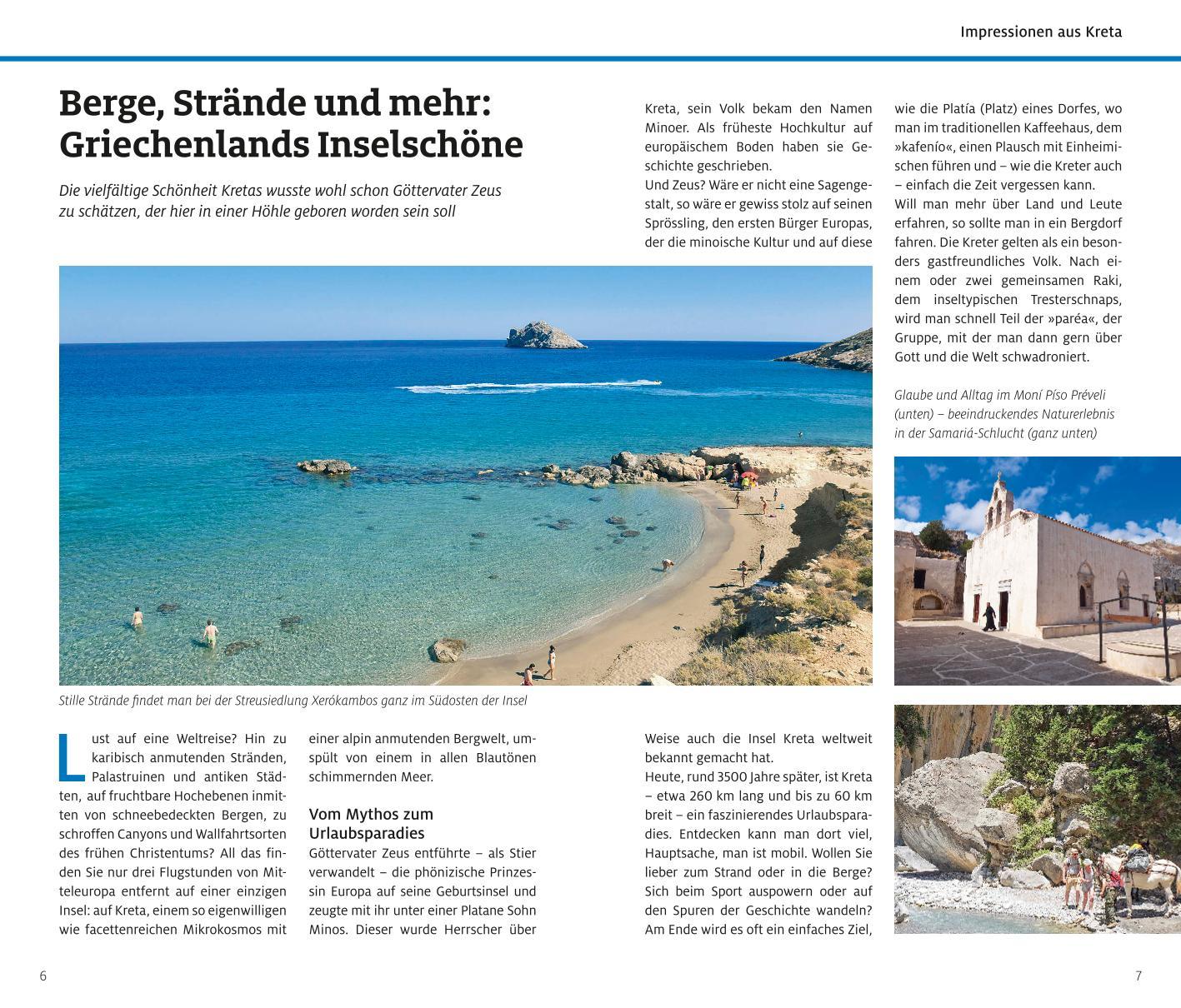 Beispielinhalt (Bild) ADAC Reiseführer Kreta