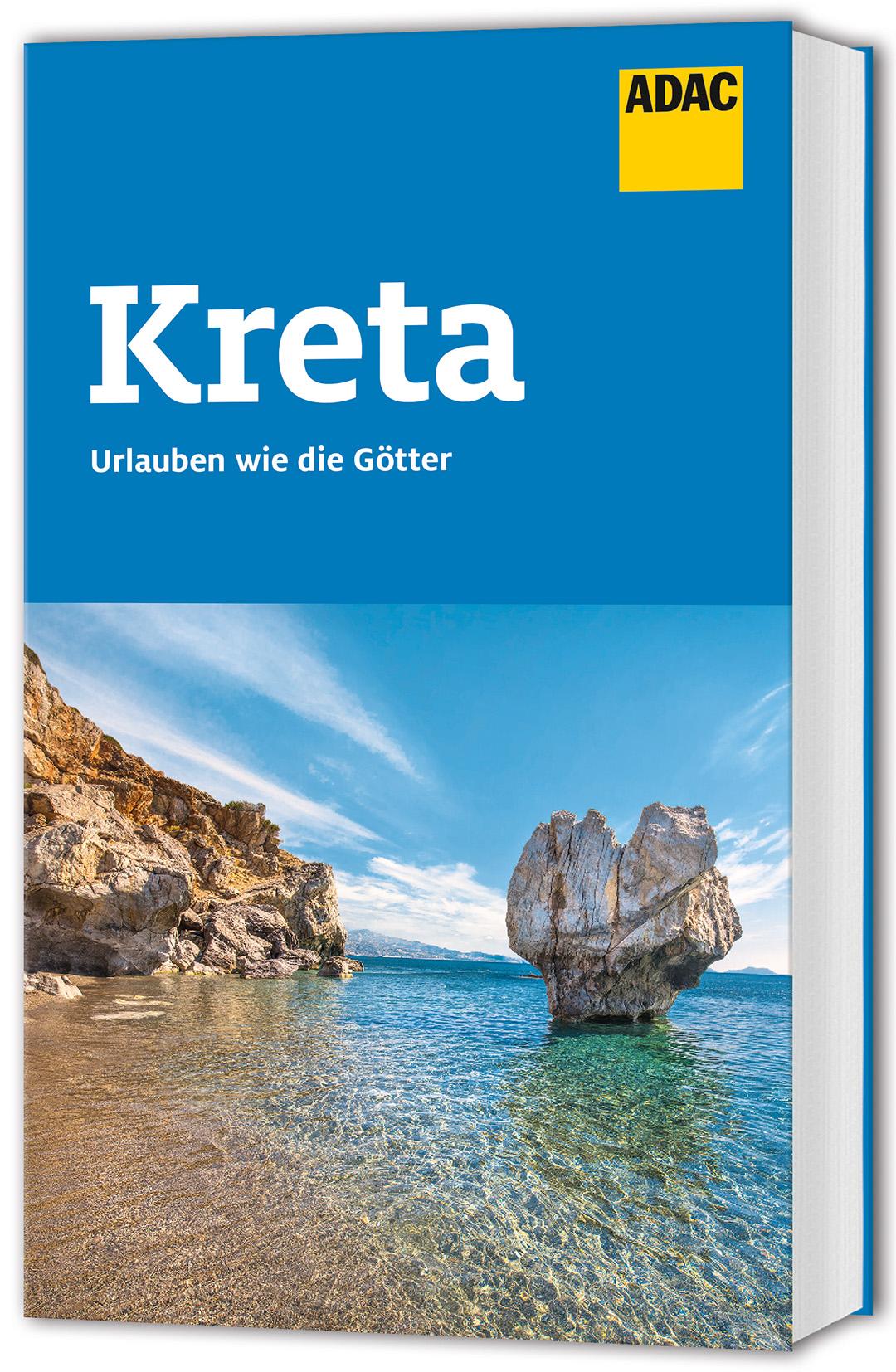Vorderes Coverbild ADAC Reiseführer Kreta