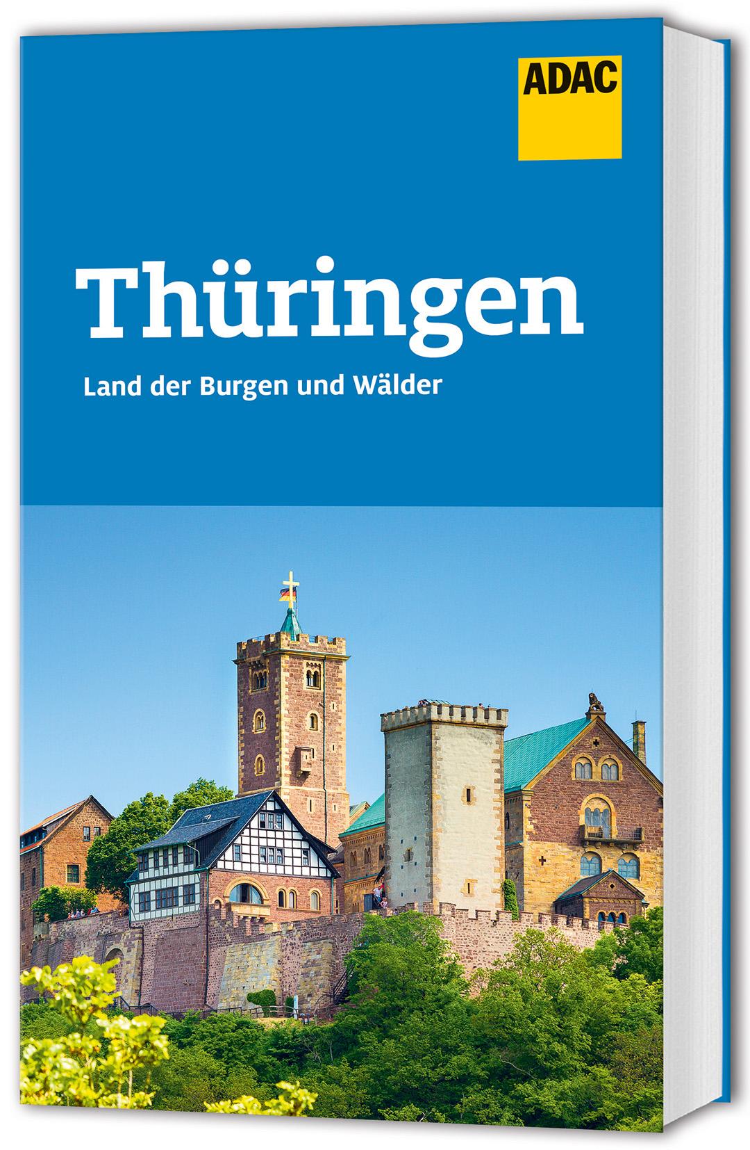 Vorderes Coverbild ADAC Reiseführer Thüringen
